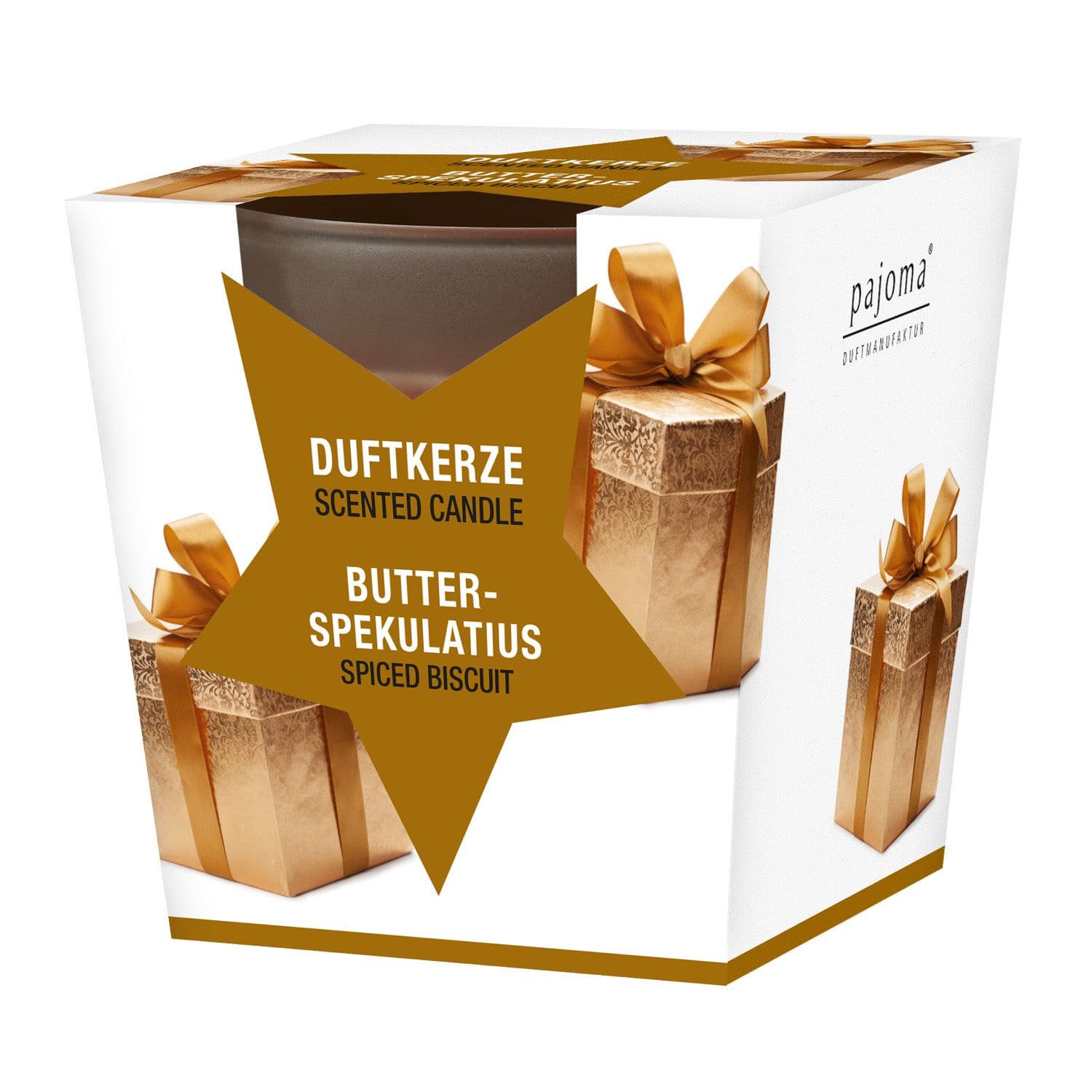 pajoma Duftkerze im Glas Butterspekulatius