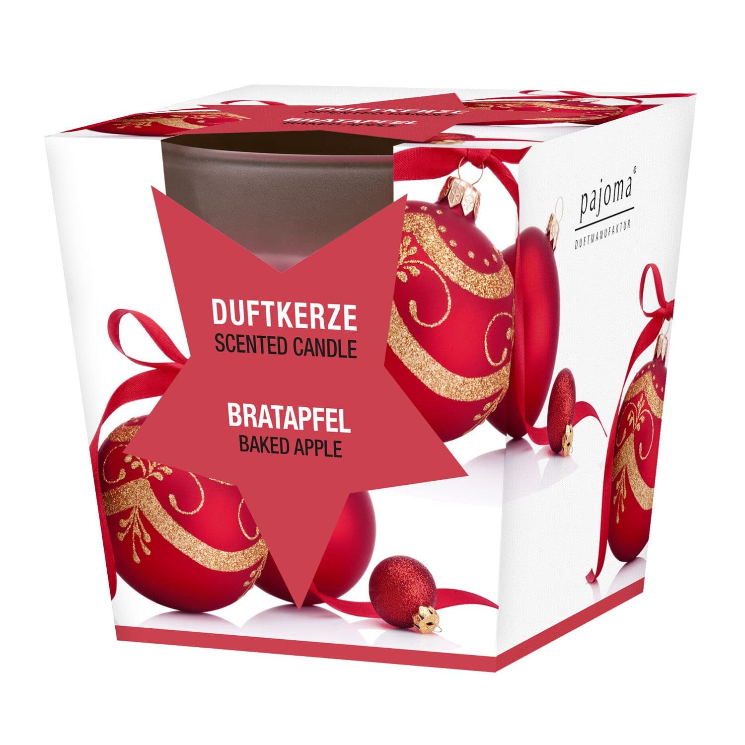 pajoma Duftkerze im Glas Bratapfel