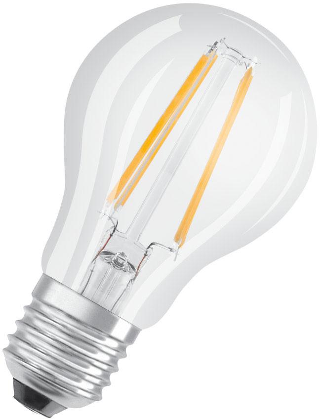 OSRAM LED-Filament-Lampe klassische Kolbenform E27 - 7 Watt