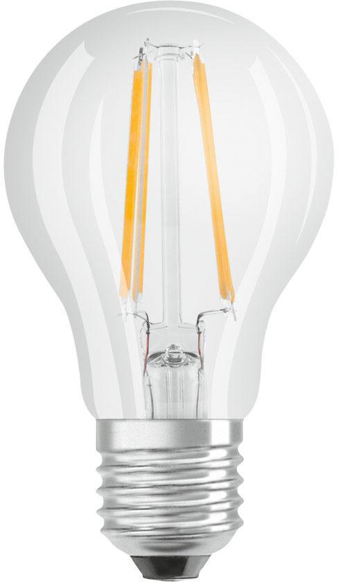 OSRAM Dimmbare LED-Filament-Lampe, klassische Kolbenform E27 - 7 Watt