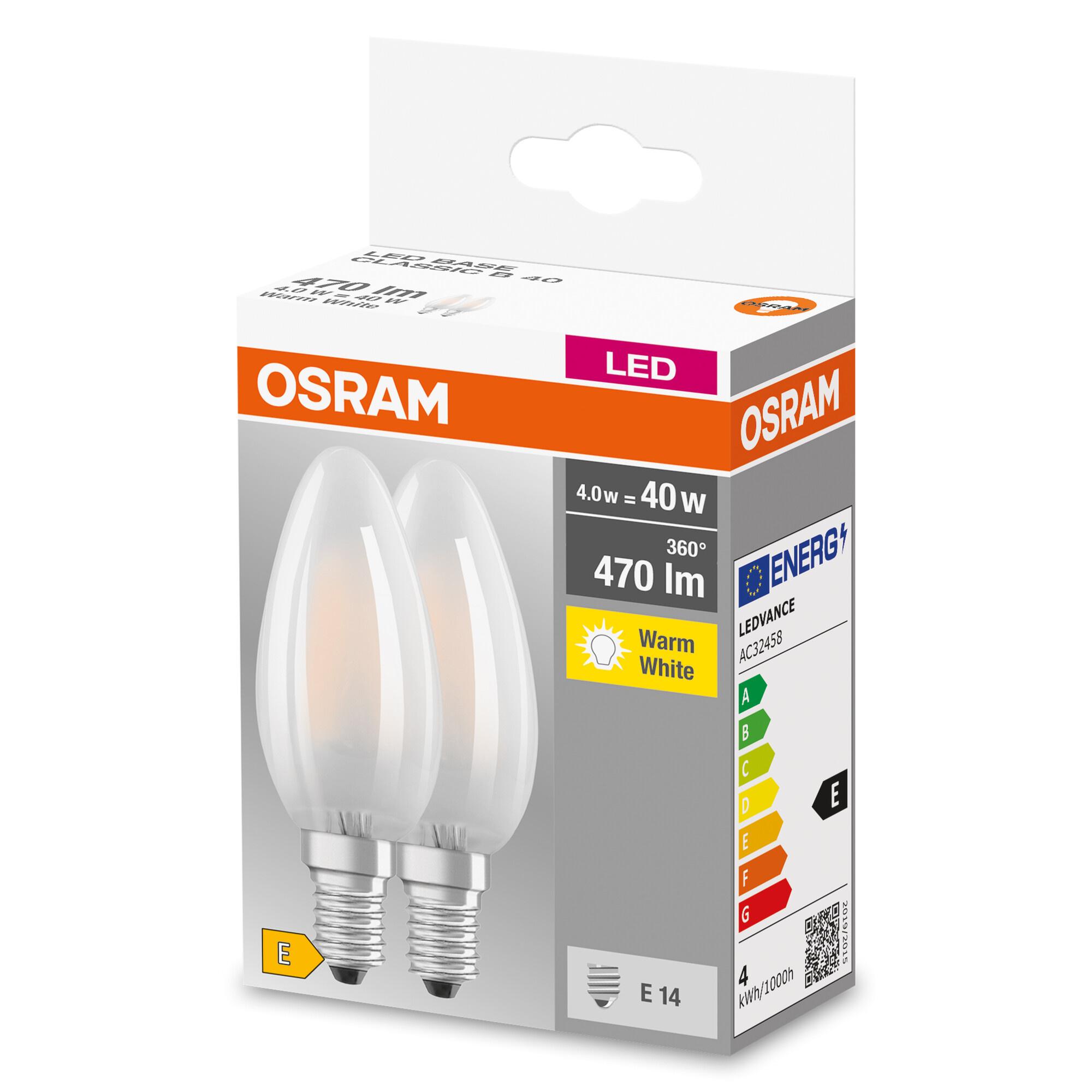 Produktbild OSRAM Led Base Classic B 40  4 Watt/2700 K E14 2 von 3