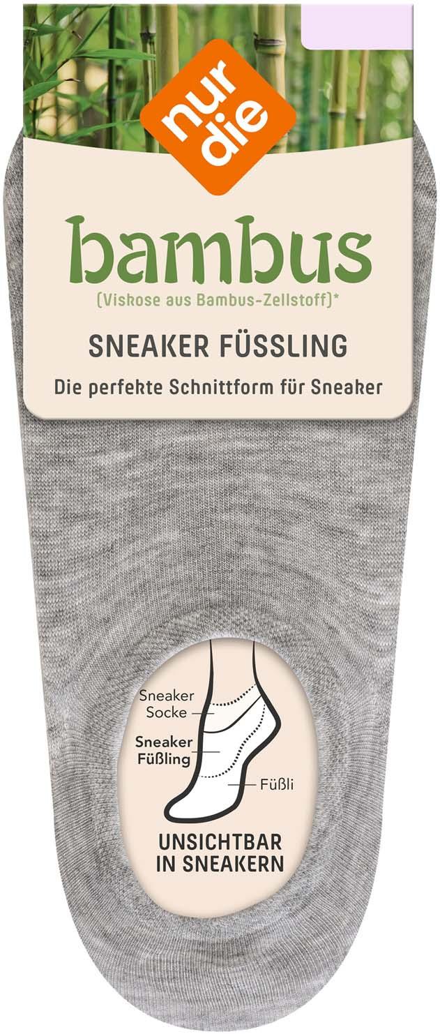 NUR DIE Damen Kurzsocken mit Komfortbund 2er Pack