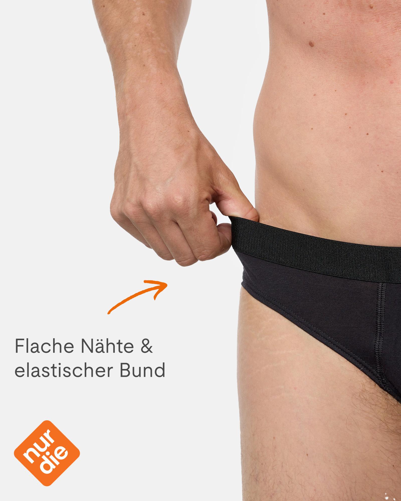 Produktbild NUR DIE Herren Slip Cotton Stretch 3er Pack 6 von 6