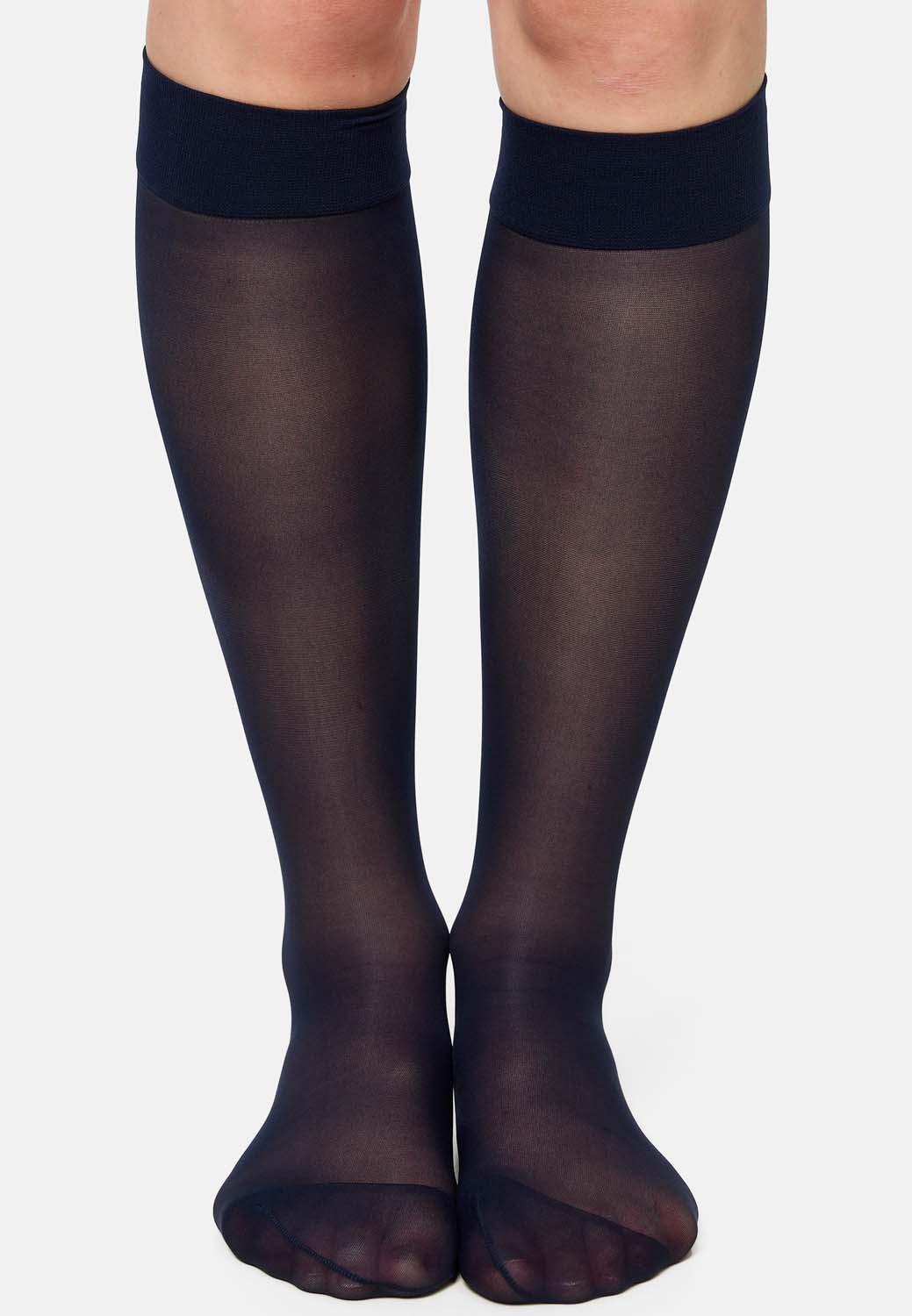 Produktbild NUR DIE Damen Kniestrümpfe Fit in Form 40 DEN 2 von 7