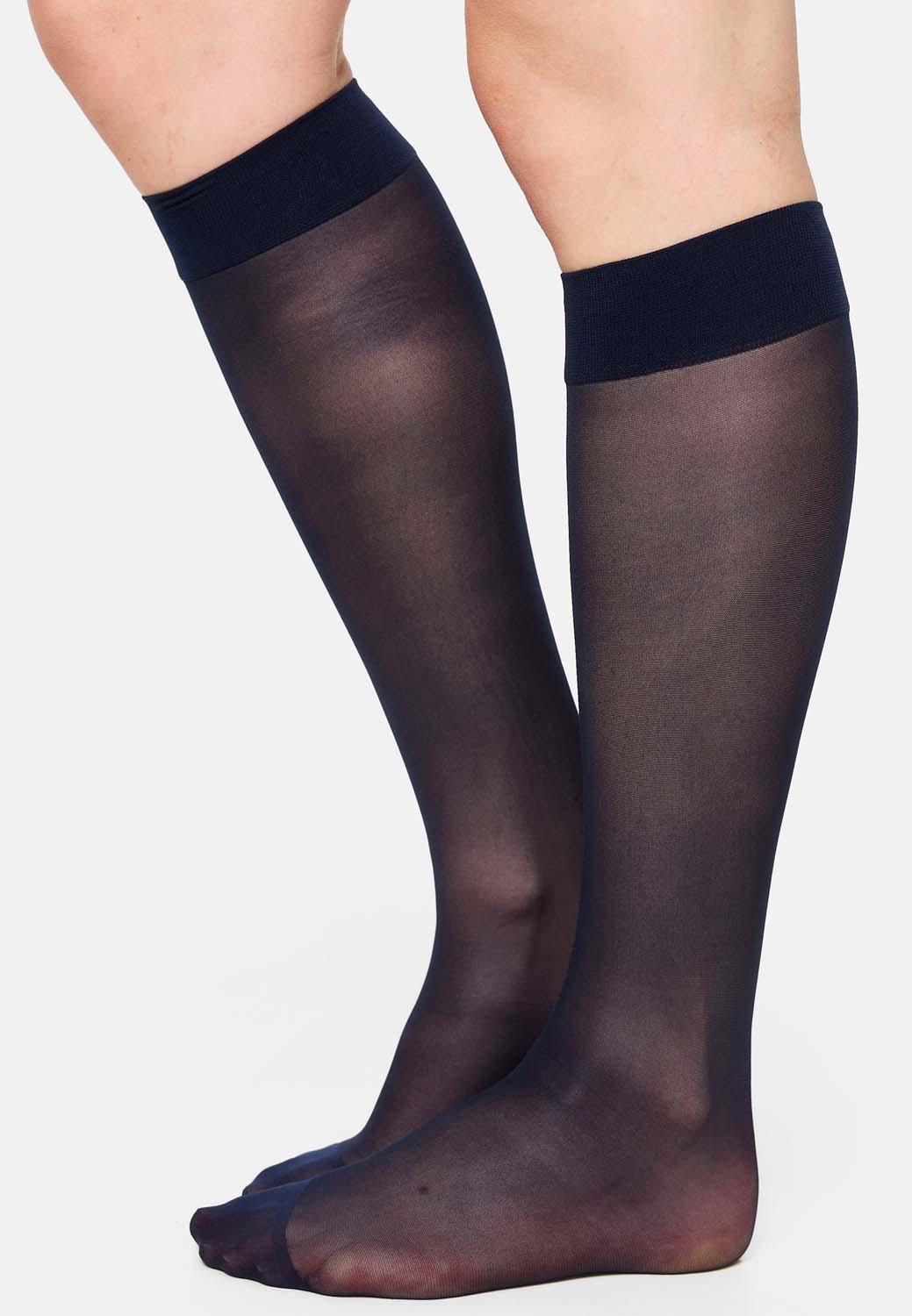 Produktbild NUR DIE Damen Kniestrümpfe Fit in Form 40 DEN 6 von 7