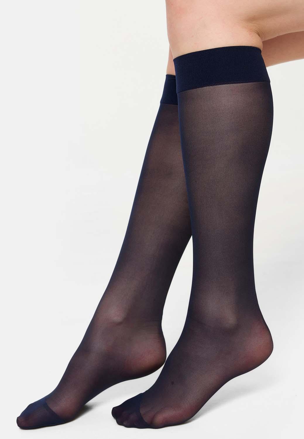 Produktbild NUR DIE Damen Kniestrümpfe Fit in Form 40 DEN 4 von 7