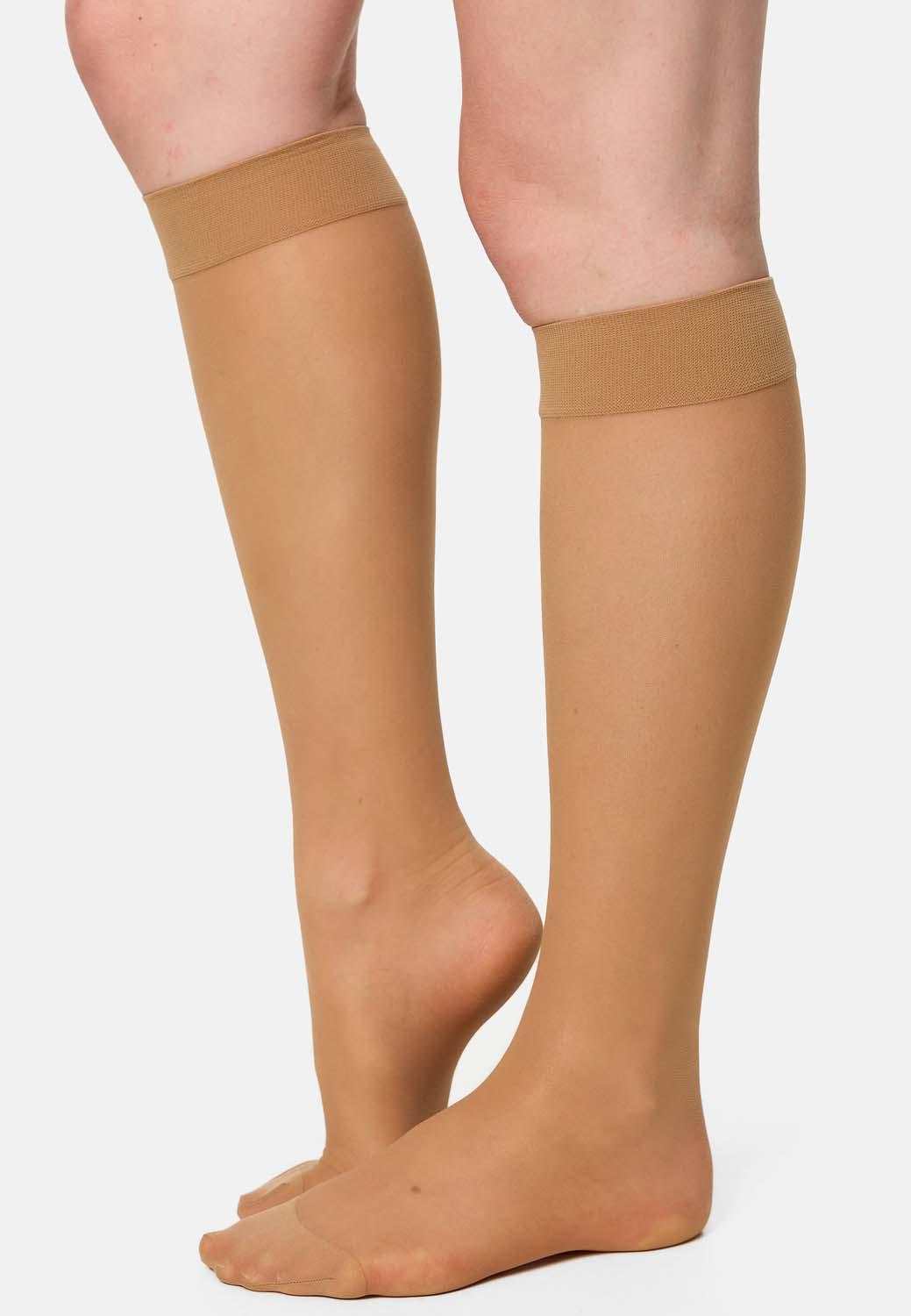 Produktbild NUR DIE Damen Kniestrümpfe Fit in Form 40 DEN 5 von 6