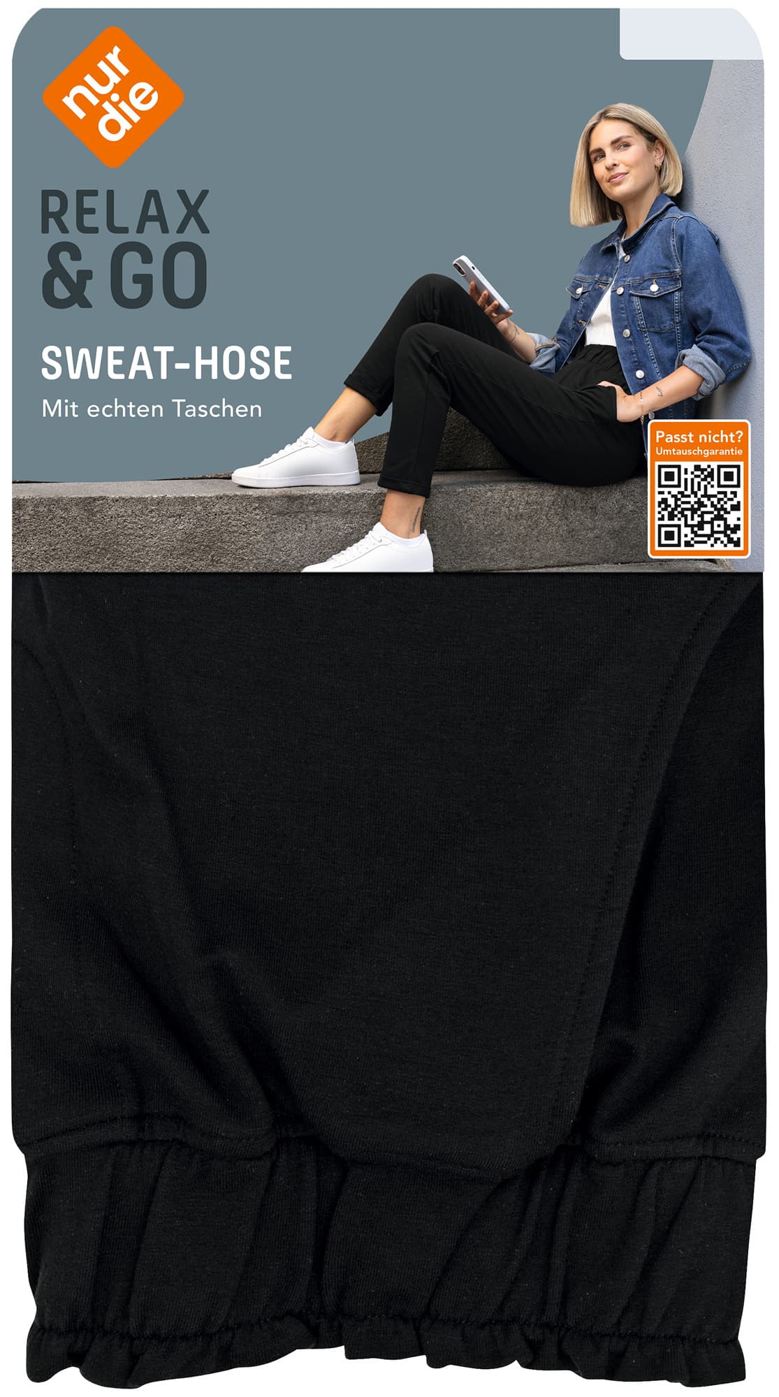 NUR DIE Damen Sweat Hose