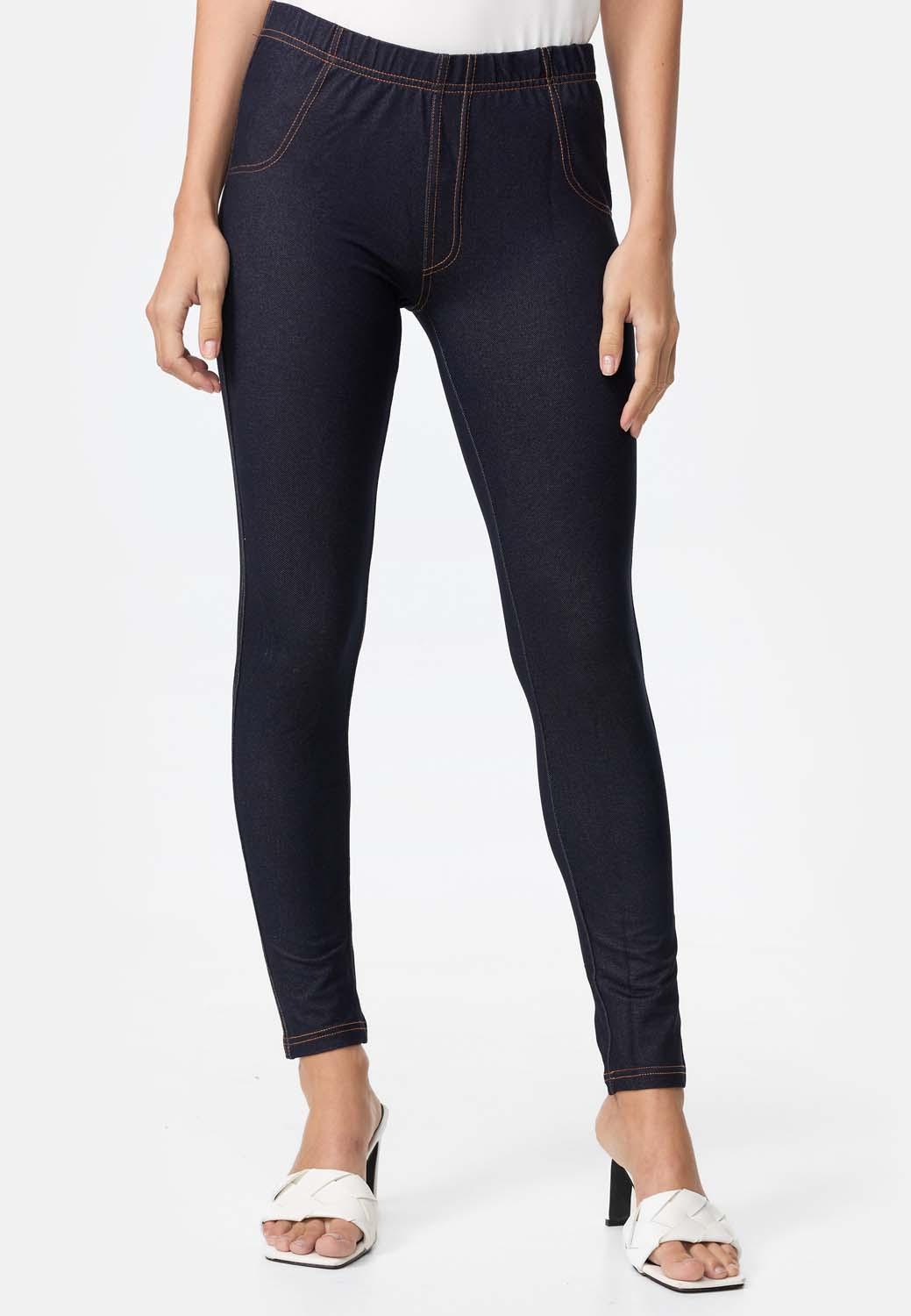 Produktbild NUR DIE Damen Treggings in Jeans-Optik 9 von 9
