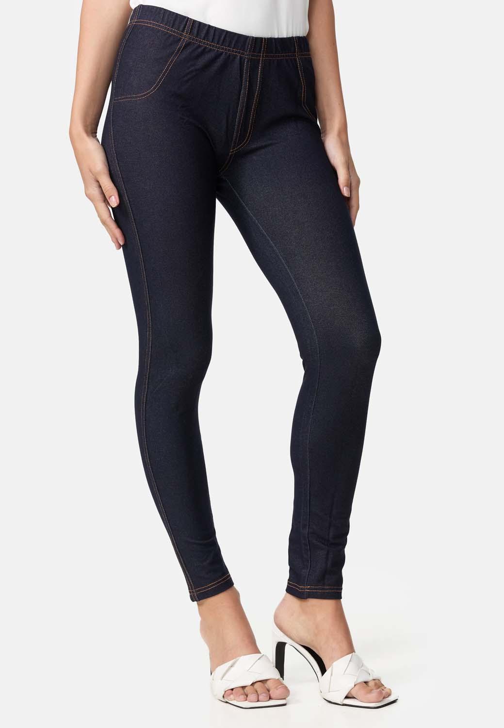 Produktbild NUR DIE Damen Treggings in Jeans-Optik 6 von 9