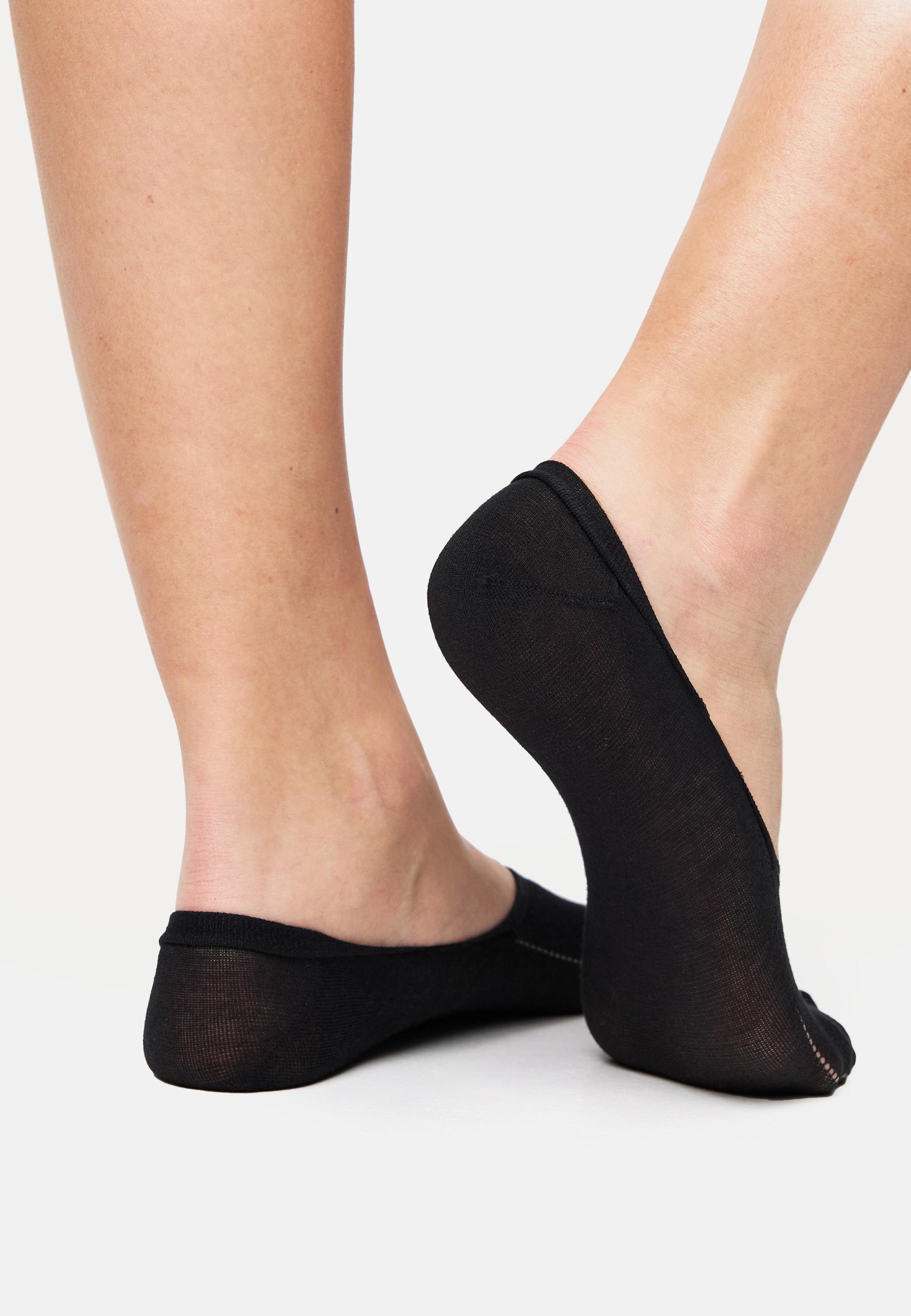 Produktbild NUR DIE Damen Füßlinge Extra-Feine BIO-Baumwolle 5 von 5