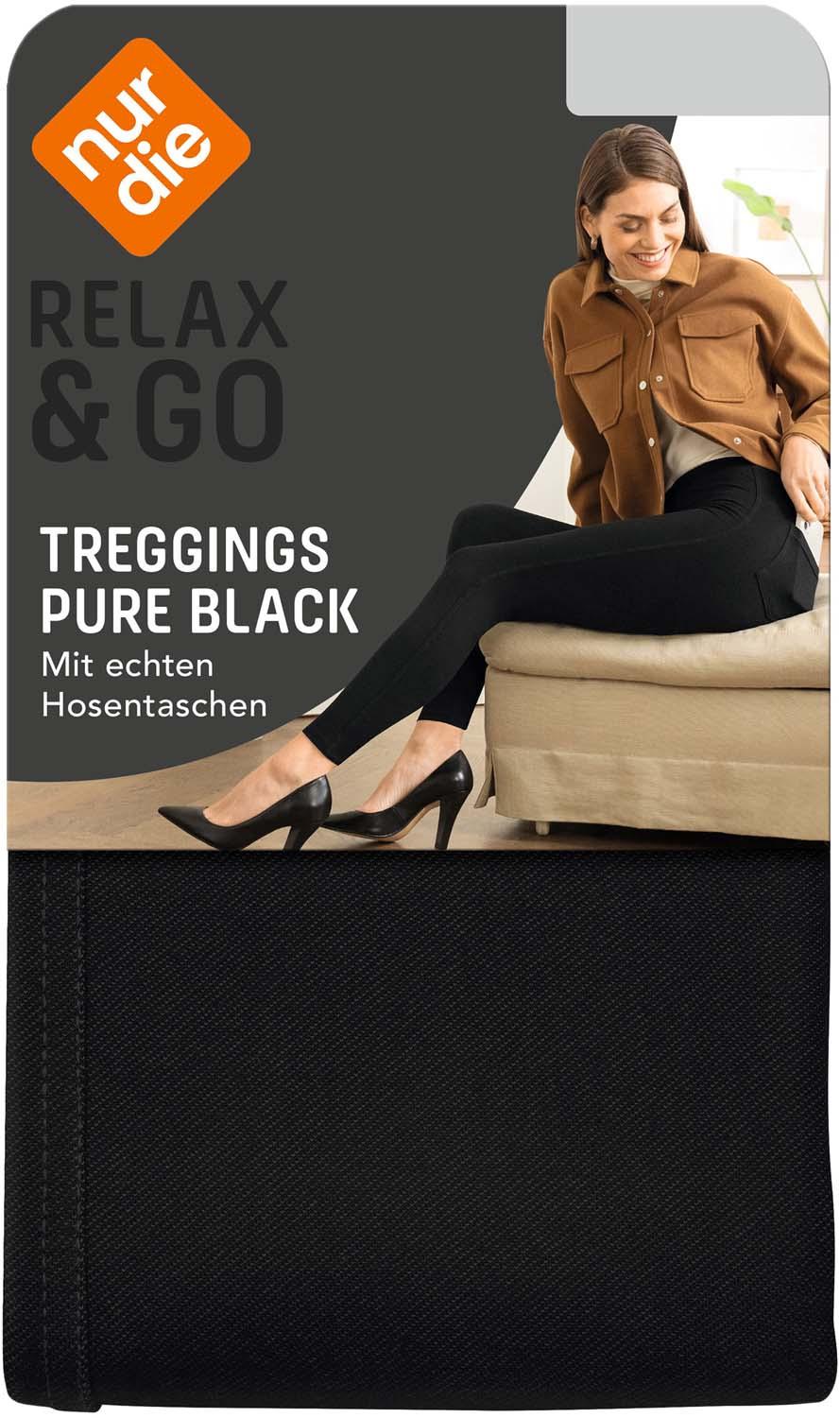 NUR DIE Damen Treggings Relax&Go