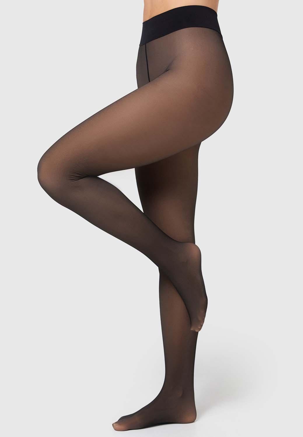 Produktbild NUR DIE Damen Feinstrumpfhose Warm&Transparent 80 DEN 2 von 5