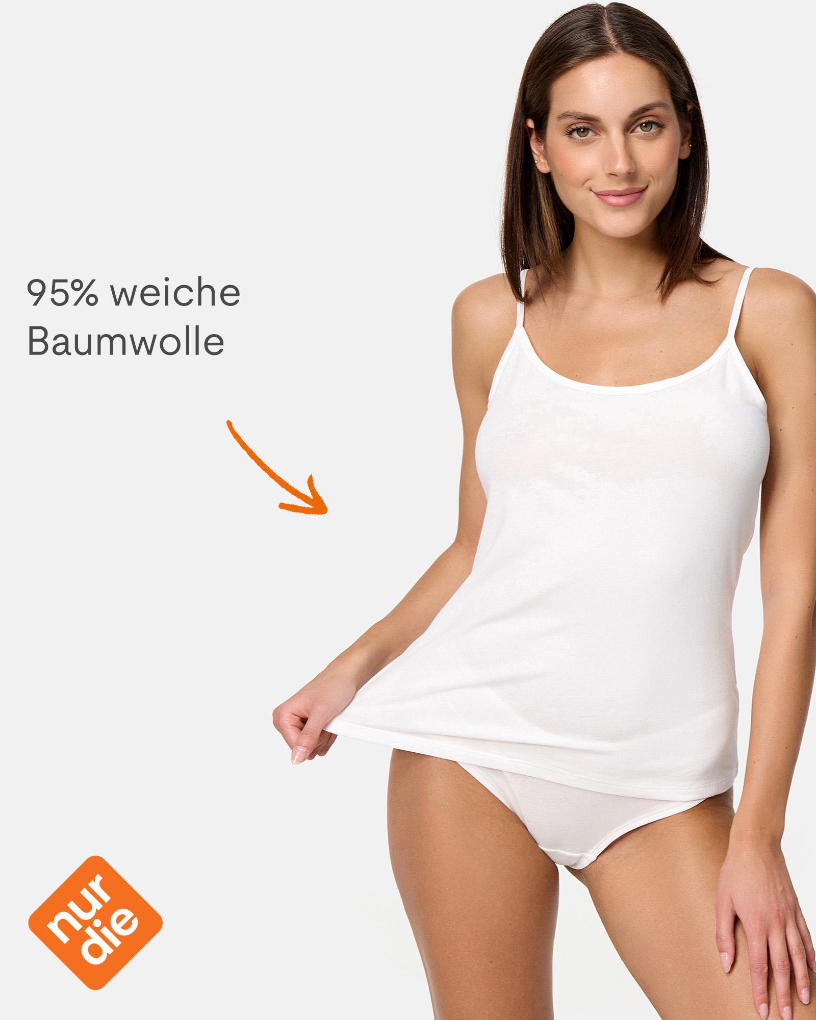 Produktbild NUR DIE Damen Unterhemd 44-46 5 von 5