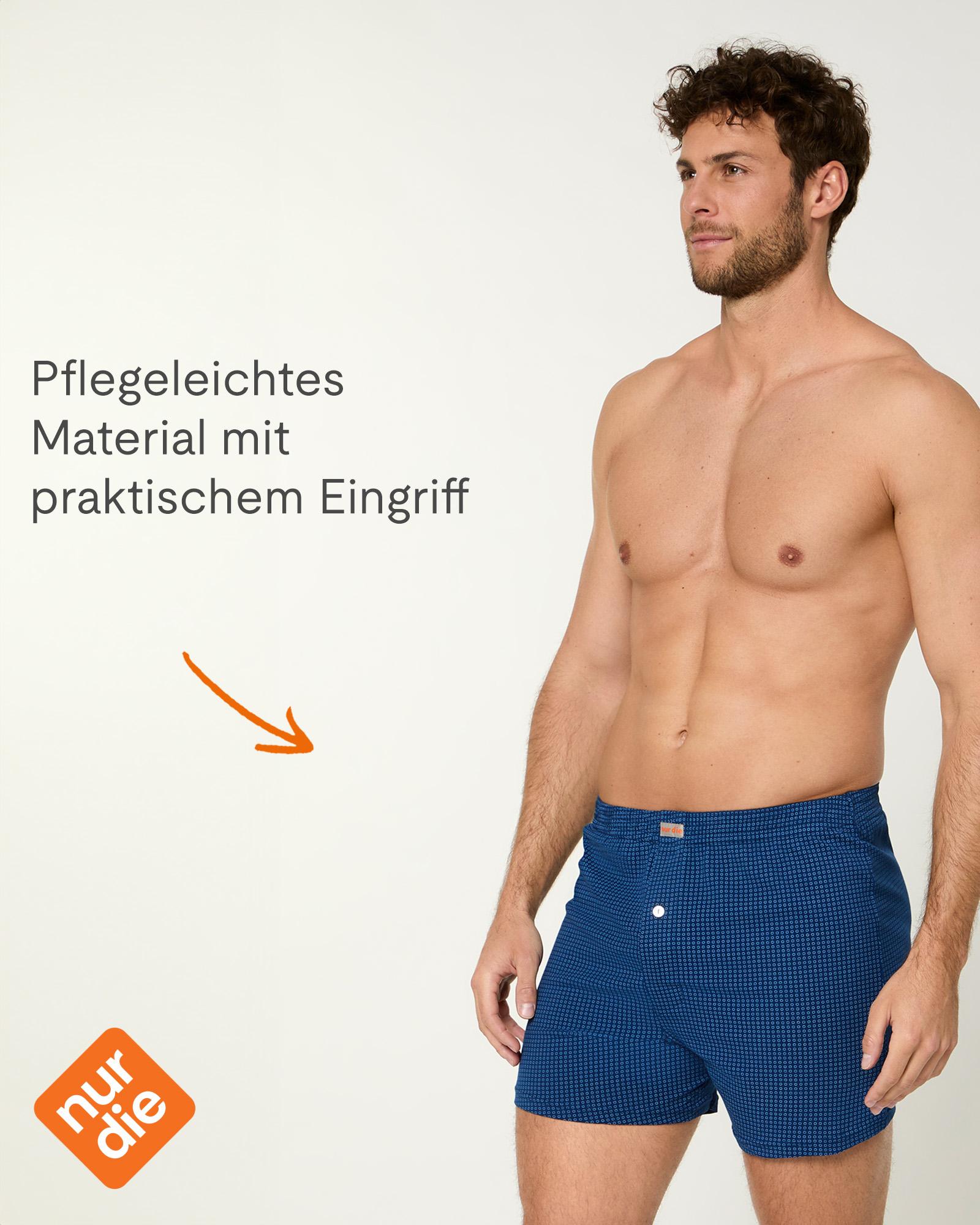 Produktbild NUR DIE Herren Boxershorts 2er Pack XXL 5 von 6