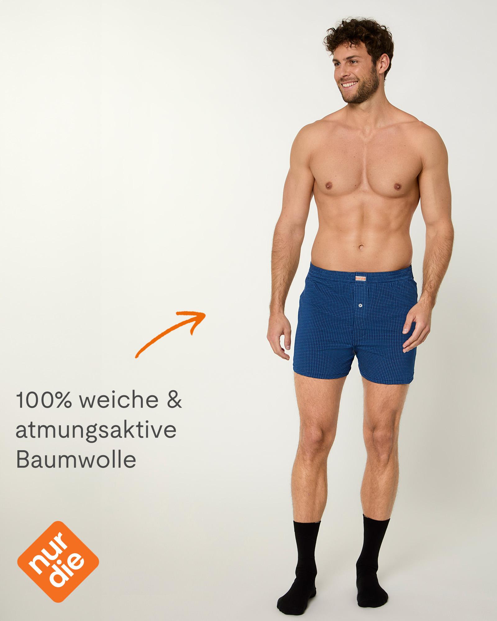 Produktbild NUR DIE Herren Boxershorts 2er Pack XXL 4 von 6