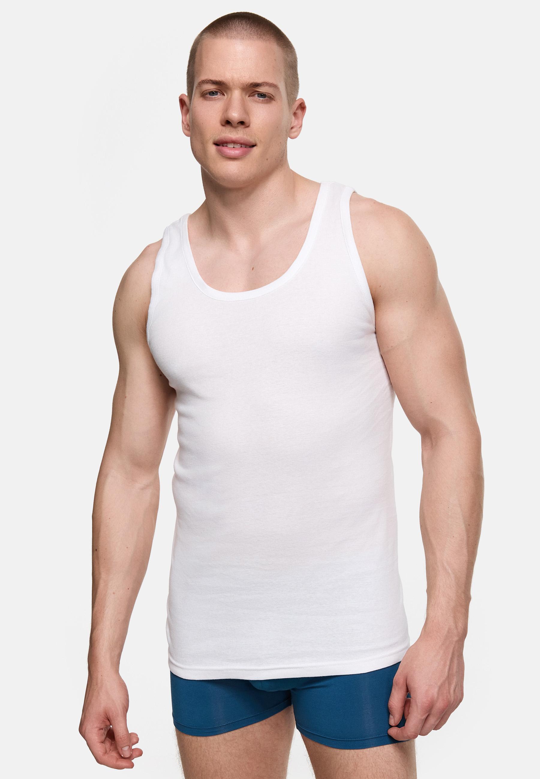 Produktbild NUR DIE Herren Unterhemd 2er Pack M 5 von 5