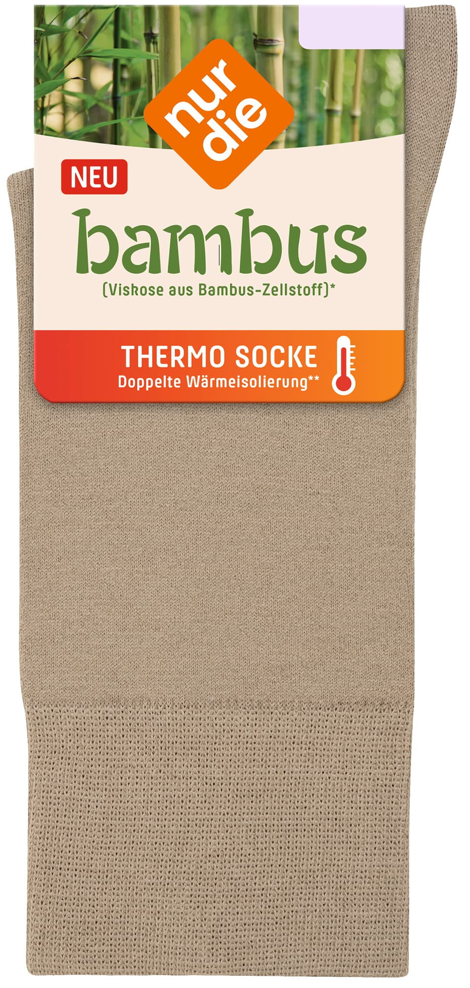NUR DIE Damen Thermo Socken