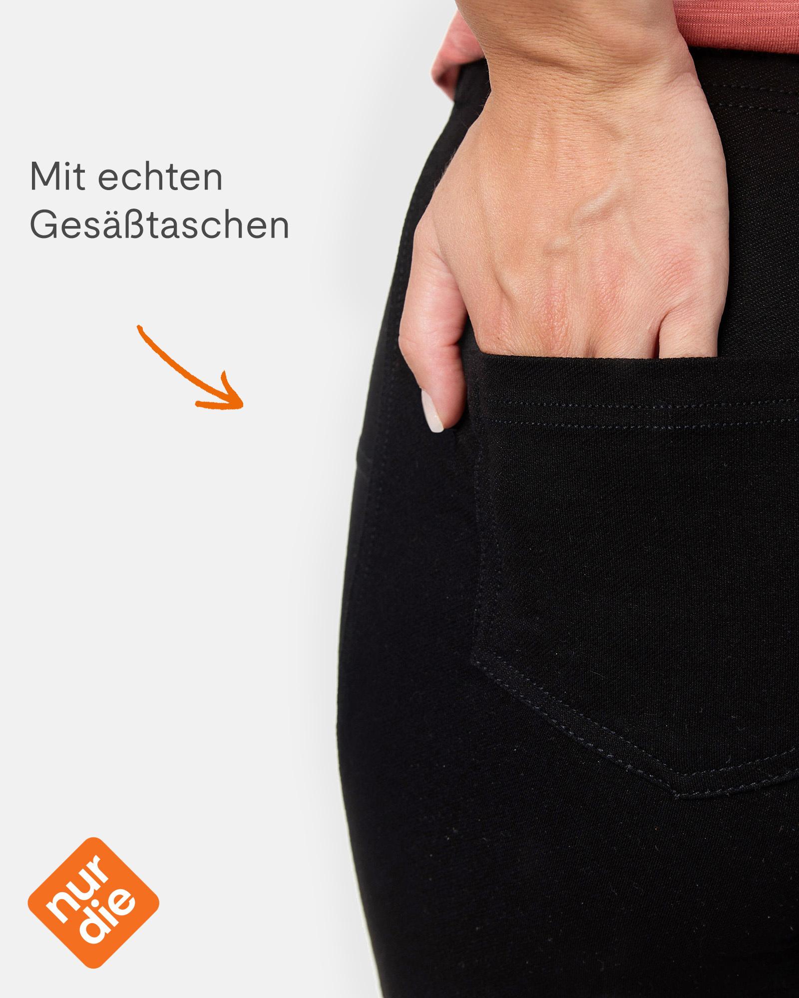 Produktbild NUR DIE Damen Treggings Jeans-Look Relax&Go 5 von 5