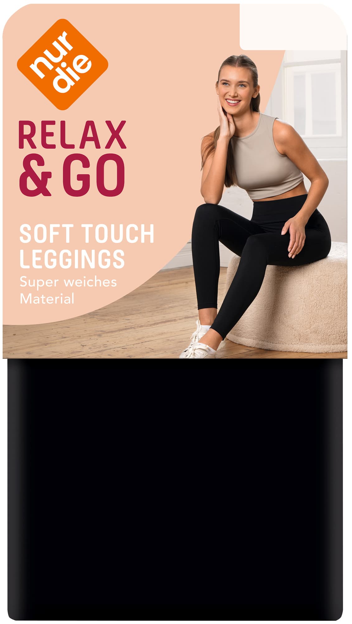 NUR DIE Damen Soft Touch Leggings