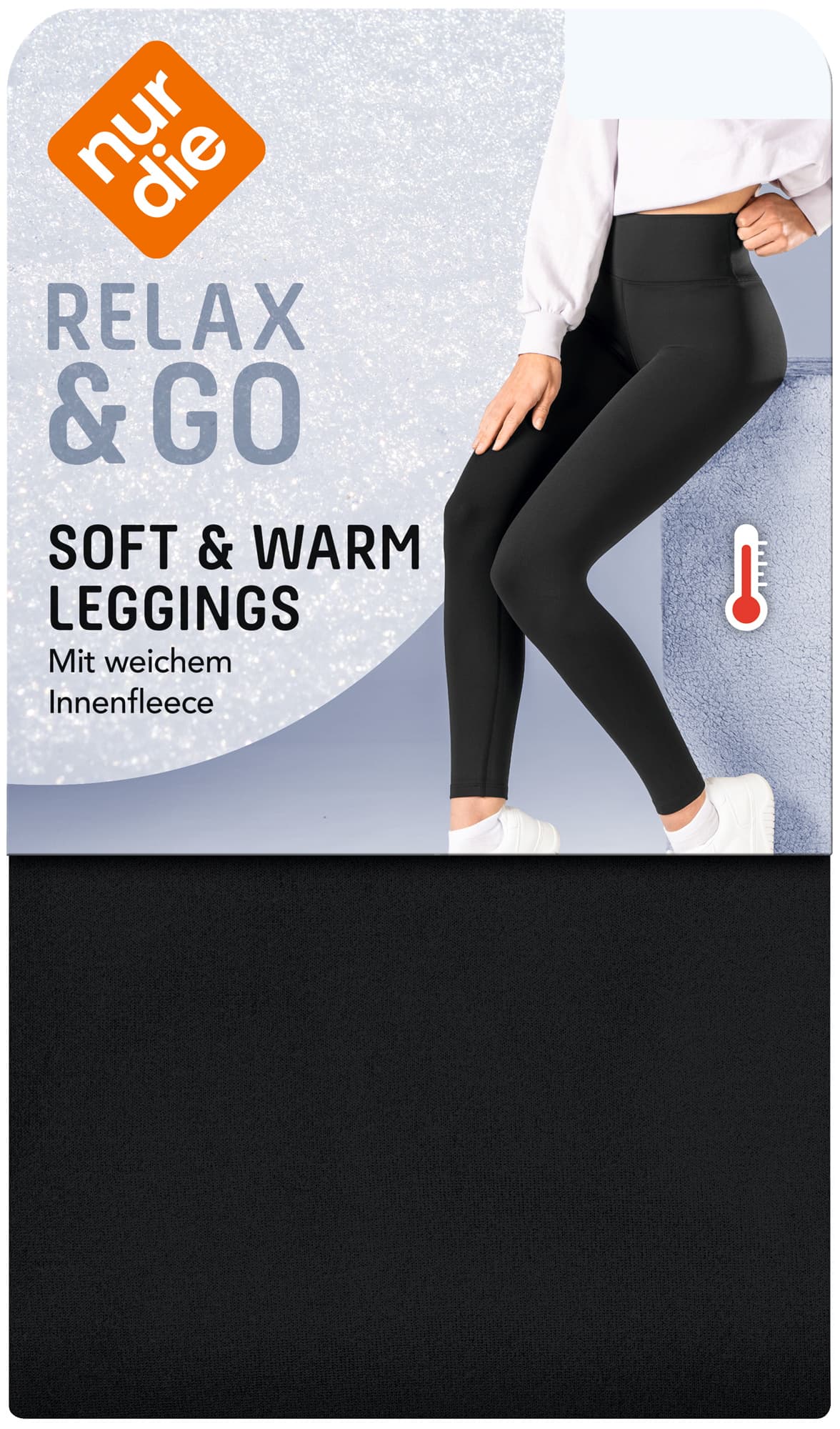 NUR DIE Damen Soft & Warm Leggings