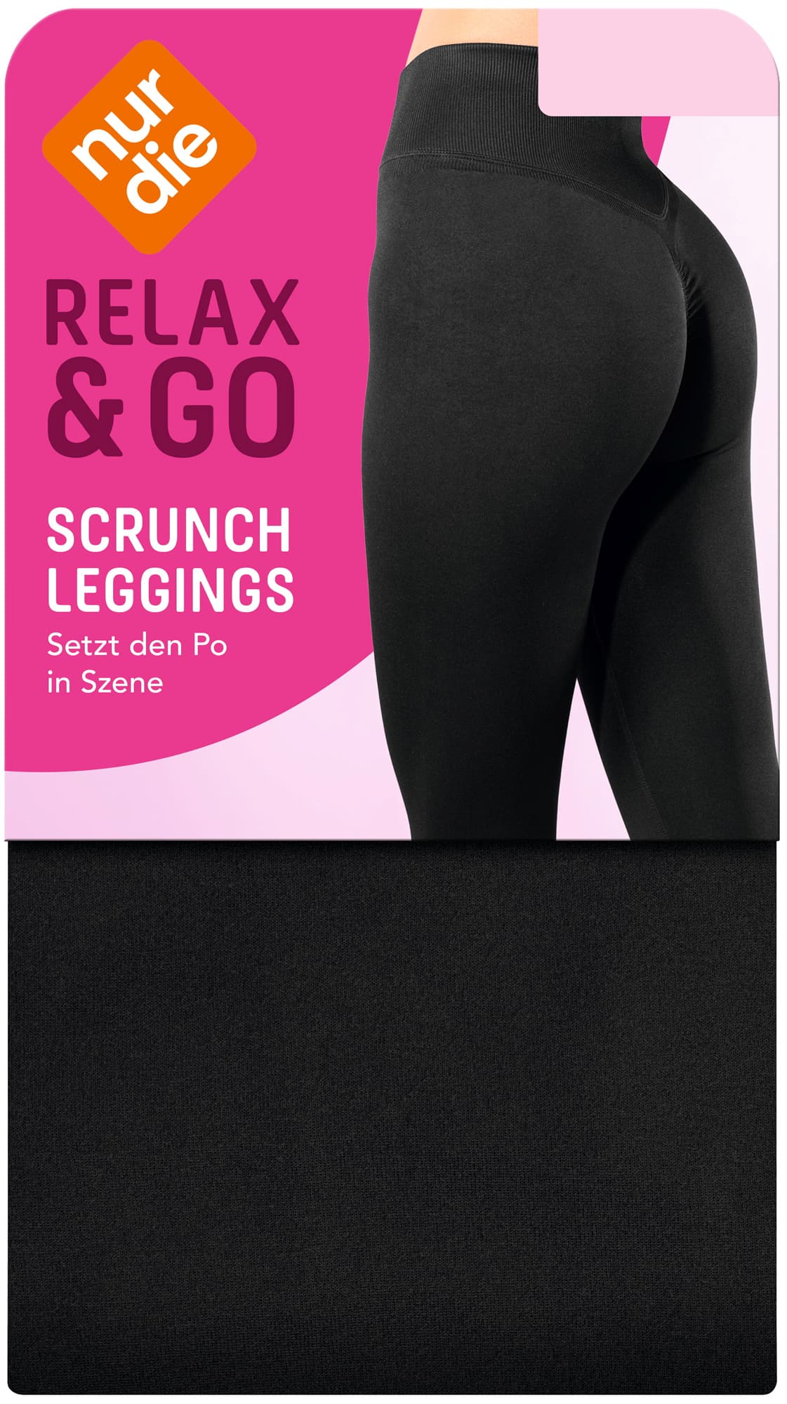 NUR DIE Damen Scrunch Leggings