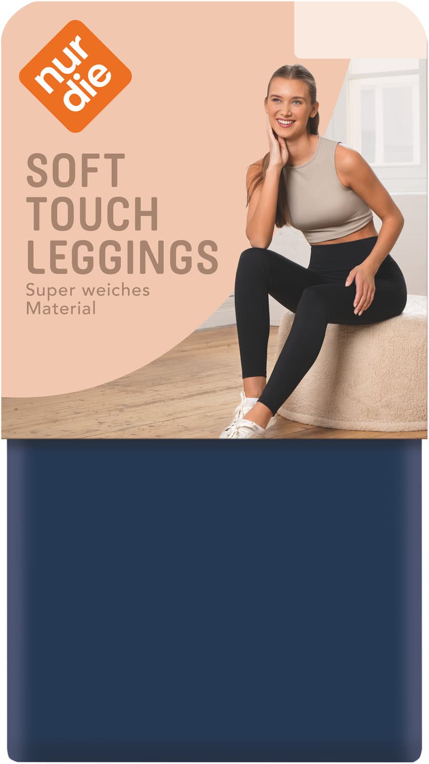 NUR DIE Damen Soft Touch Leggings