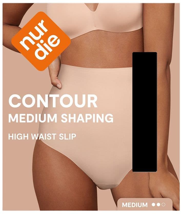 NUR DIE Medium Shaping Damen Contour Highwaist Slip
