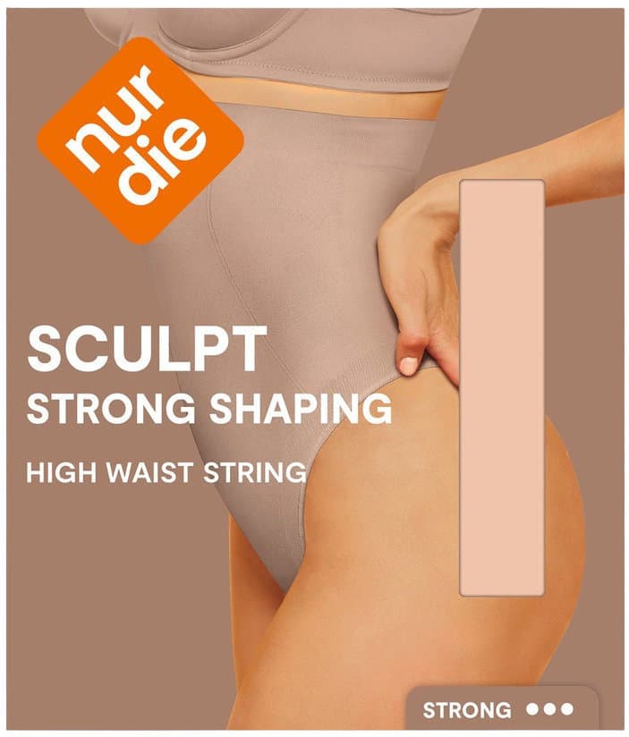 NUR DIE Strong Shaping Damen Shapewear Sculpt Highwaist String