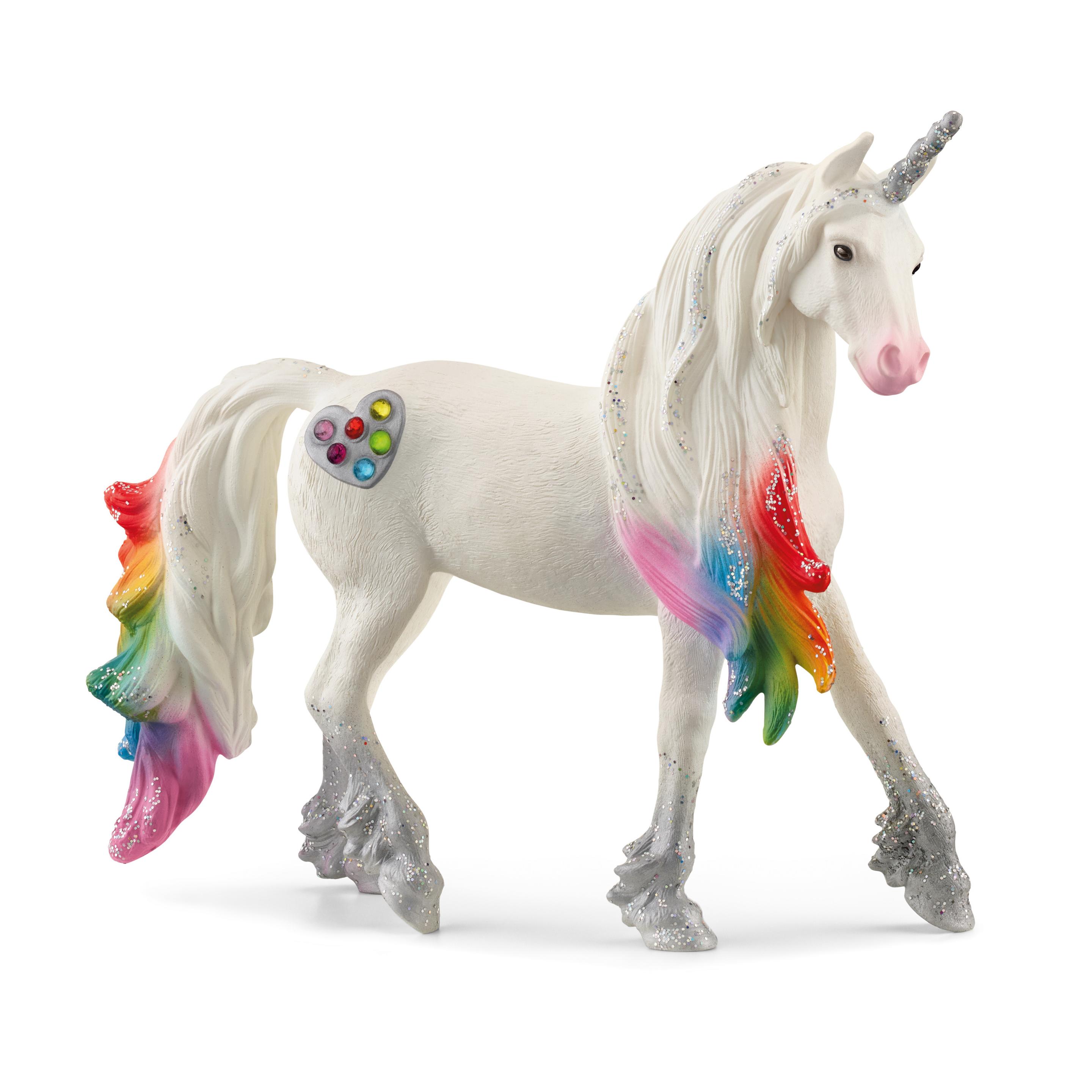 Schleich 70725 - bayala - Regenbogeneinhorn, Hengst