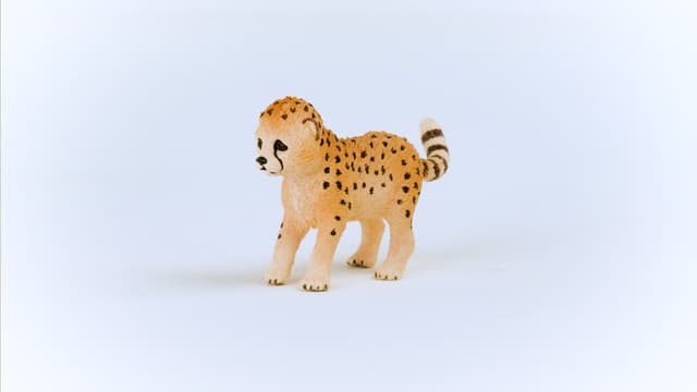 Schleich – Bébé Guépard 14866 – Figurine Animalière Sauvage – Détails Réalistes – Jouet Éducatif Dès 3 Ans