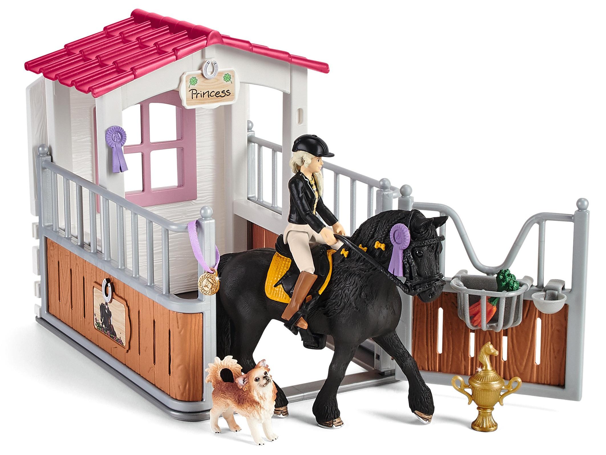 Schleich 42437 - Horse Club - Pferdebox mit Horse Club Tori&Princess