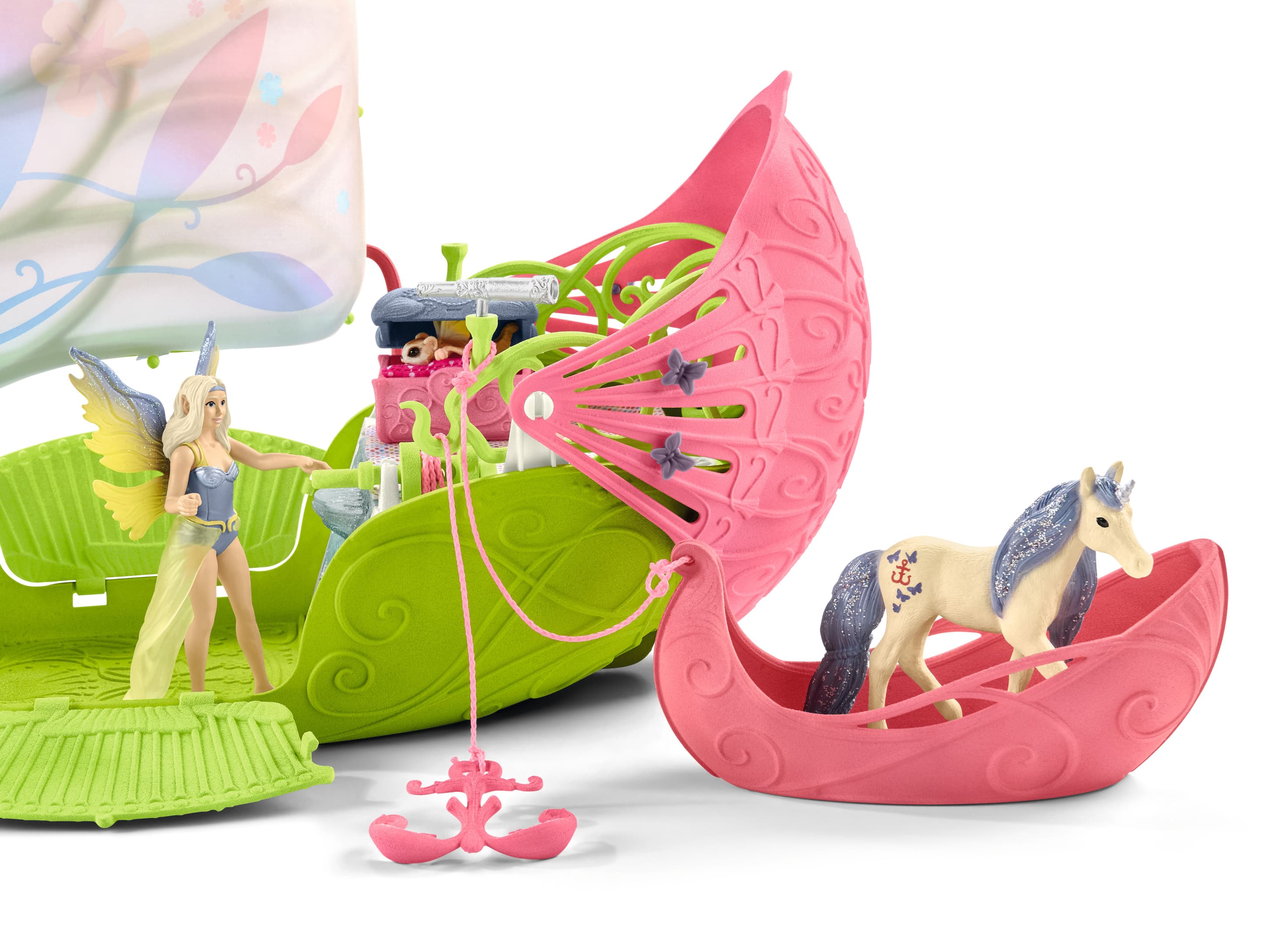 Produktbild Schleich 42444 - bayala - Seras magisches Blütenboot 12 von 15