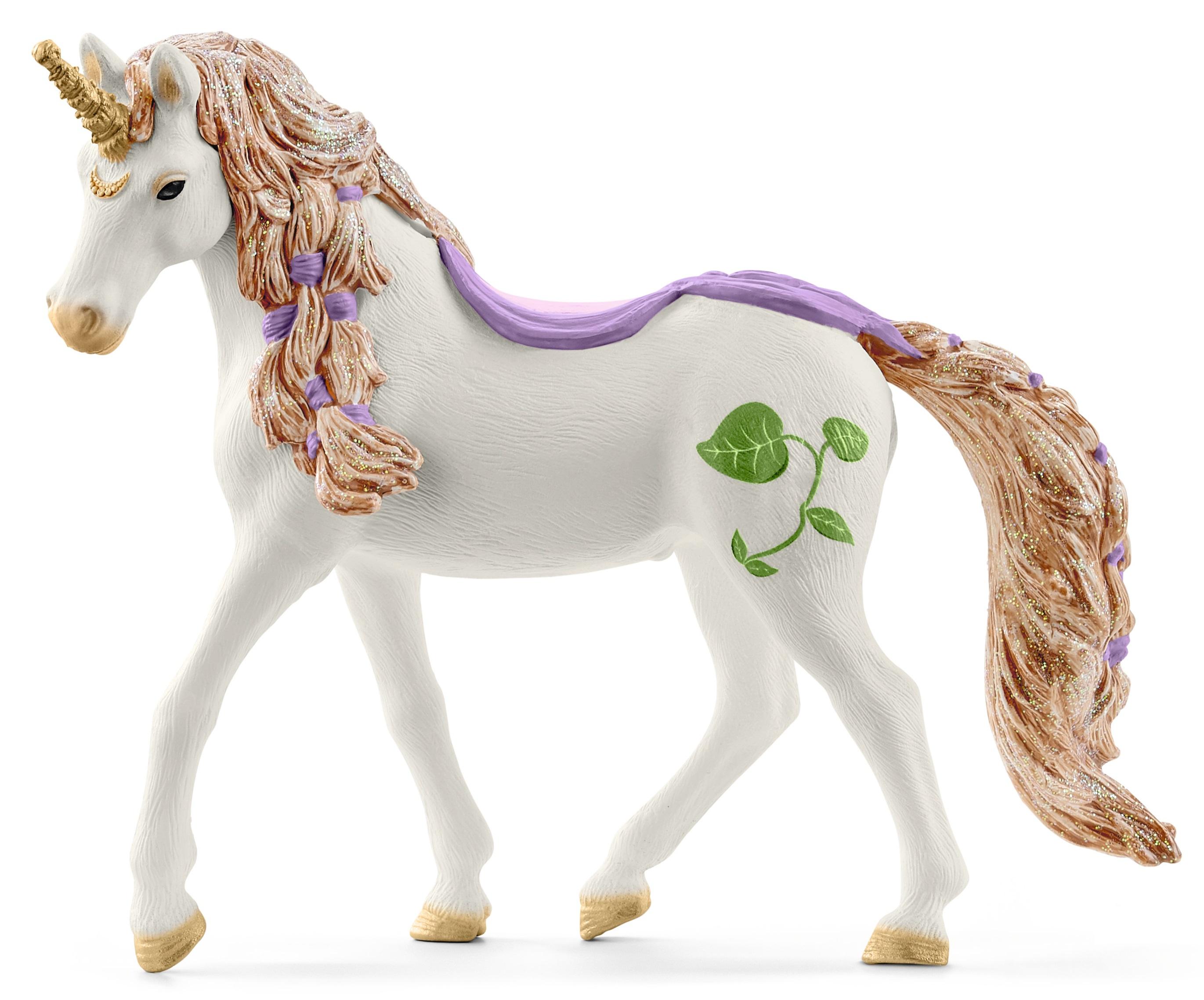 Produktbild Schleich 42445 - bayala - Glitzerndes Blütenhaus mit Einhörnern, See und Stall 11 von 15