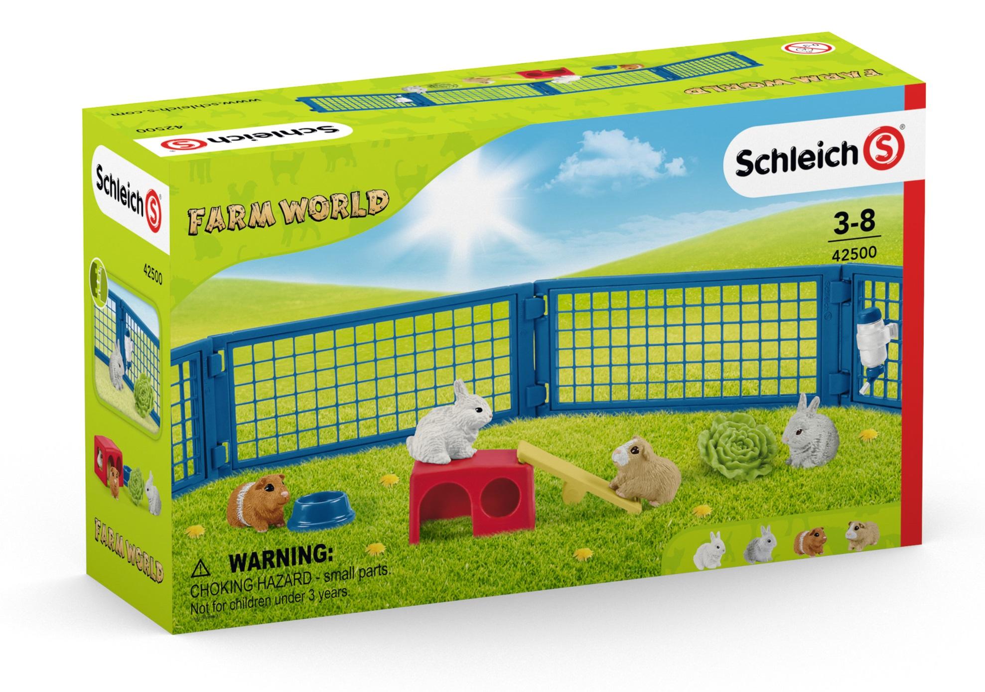 Produktbild Schleich 42500 - Farm World - Zuhause für Kaninchen und Meerschweinchen 2 von 5