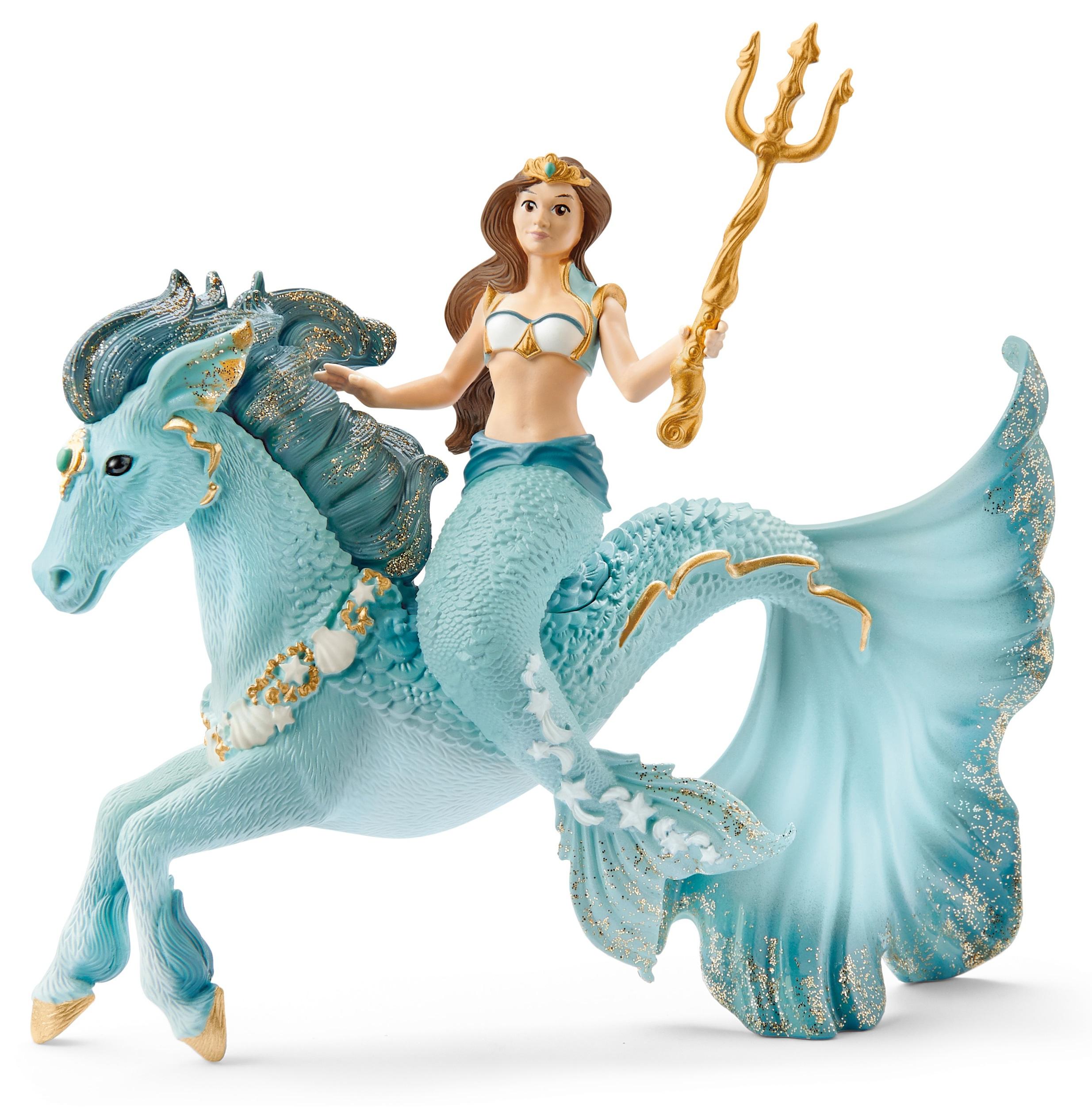Schleich 70594 - bayala - Meerjungfrau-Eyela auf Unterwasserpferd