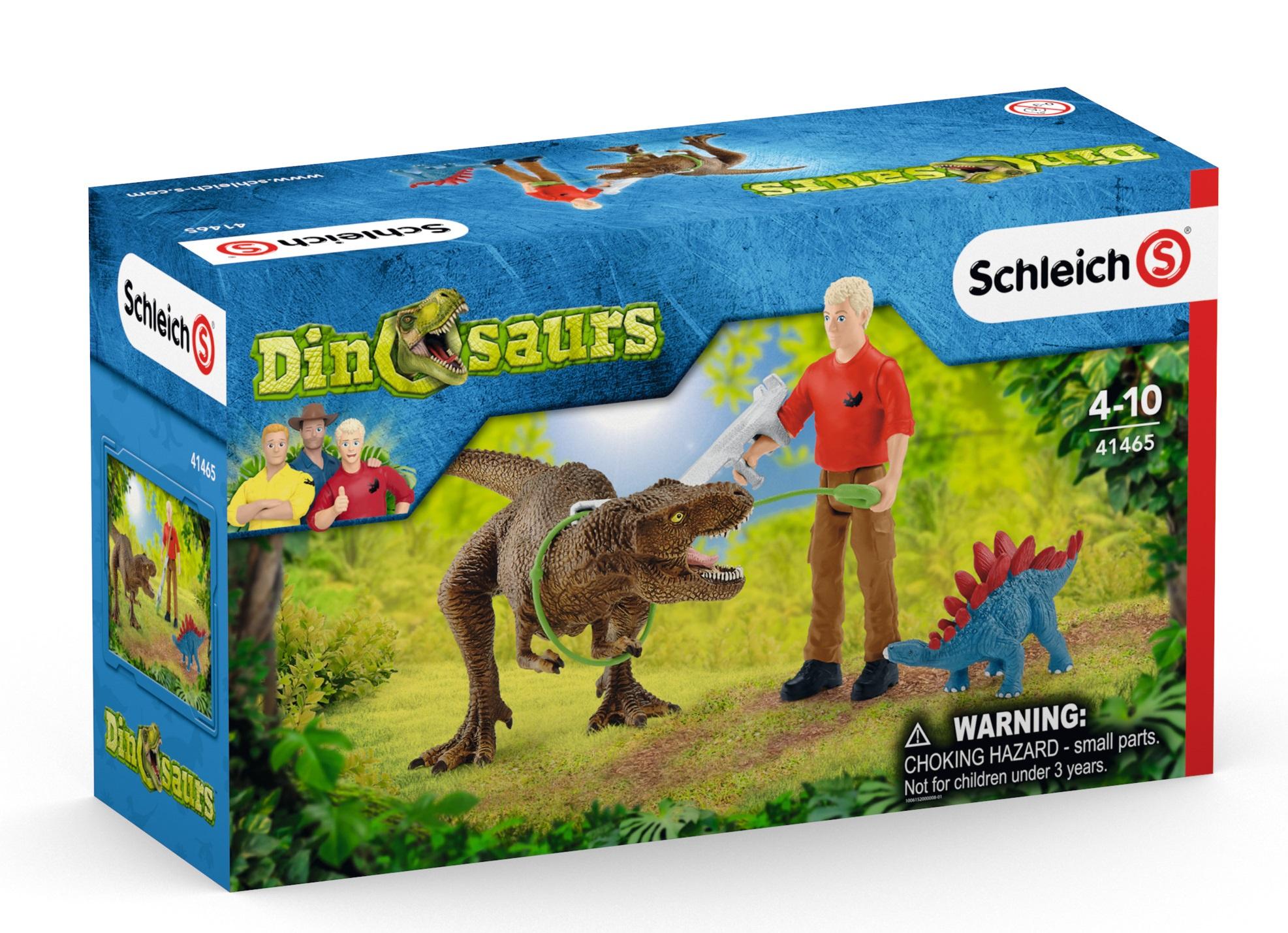 Produktbild Schleich 41465 - Dinosaurier - Tyrannosaurus Rex Angriff 2 von 5