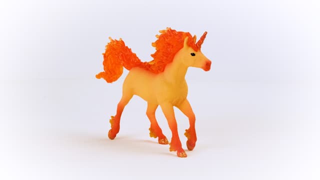 Schleich 70756 - Bayala Étalon Licorne de Feu Elementa - Figurines