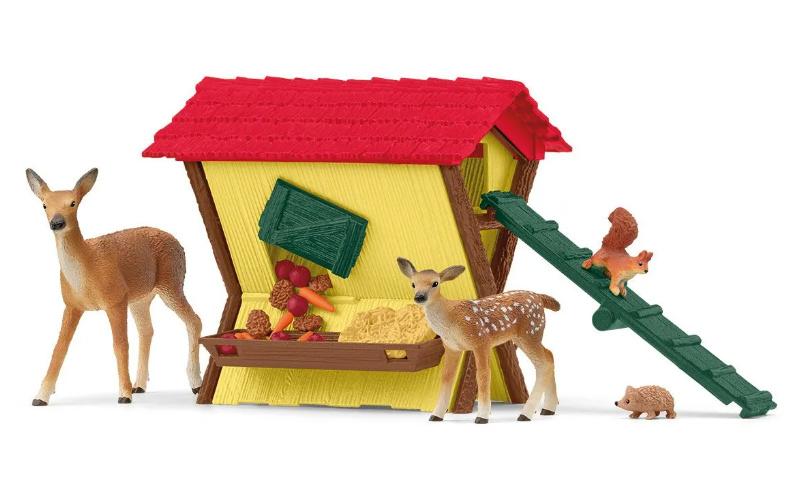 Schleich 42658 - Farm World - Fütterung der Waldtiere
