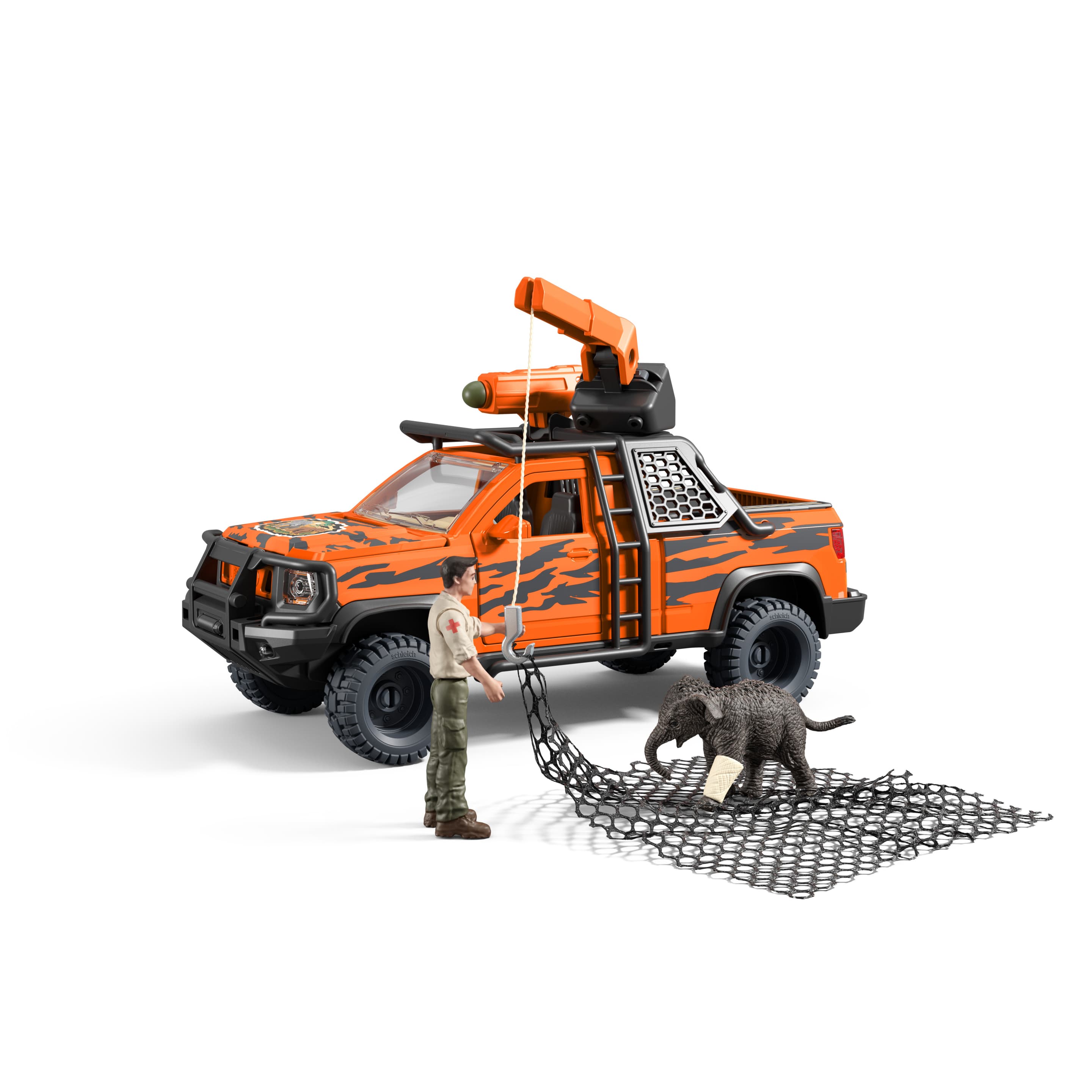 Schleich 42720 - Wild Life - Abenteuerfahrzeug im Dschungel