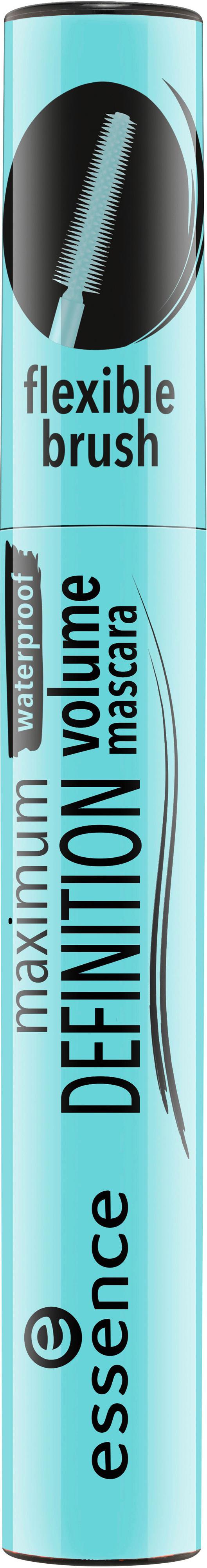 essence maximum DEFINITION waterproof volume mascara