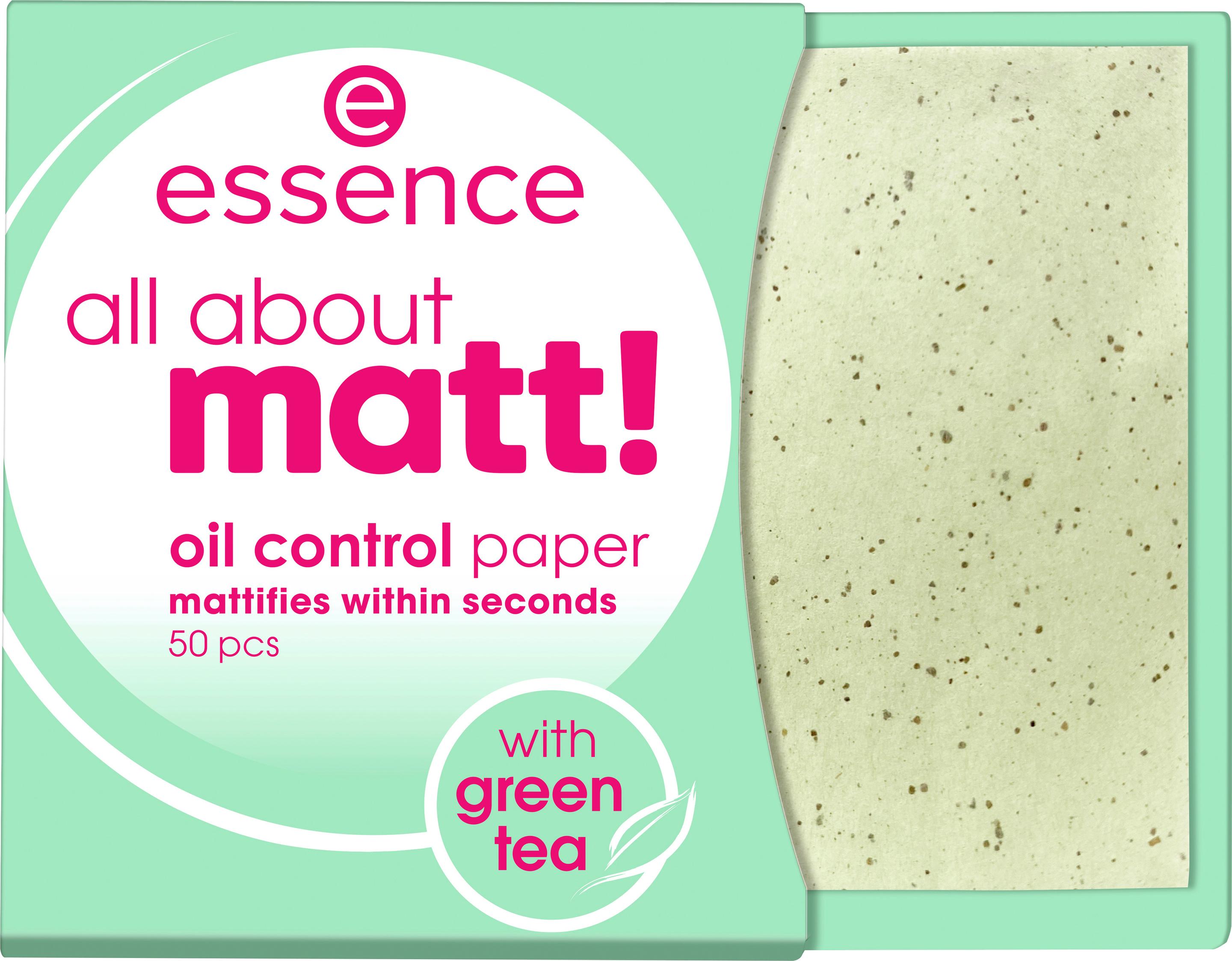 Produktbild essence all about matt! oil control paper 2 von 2