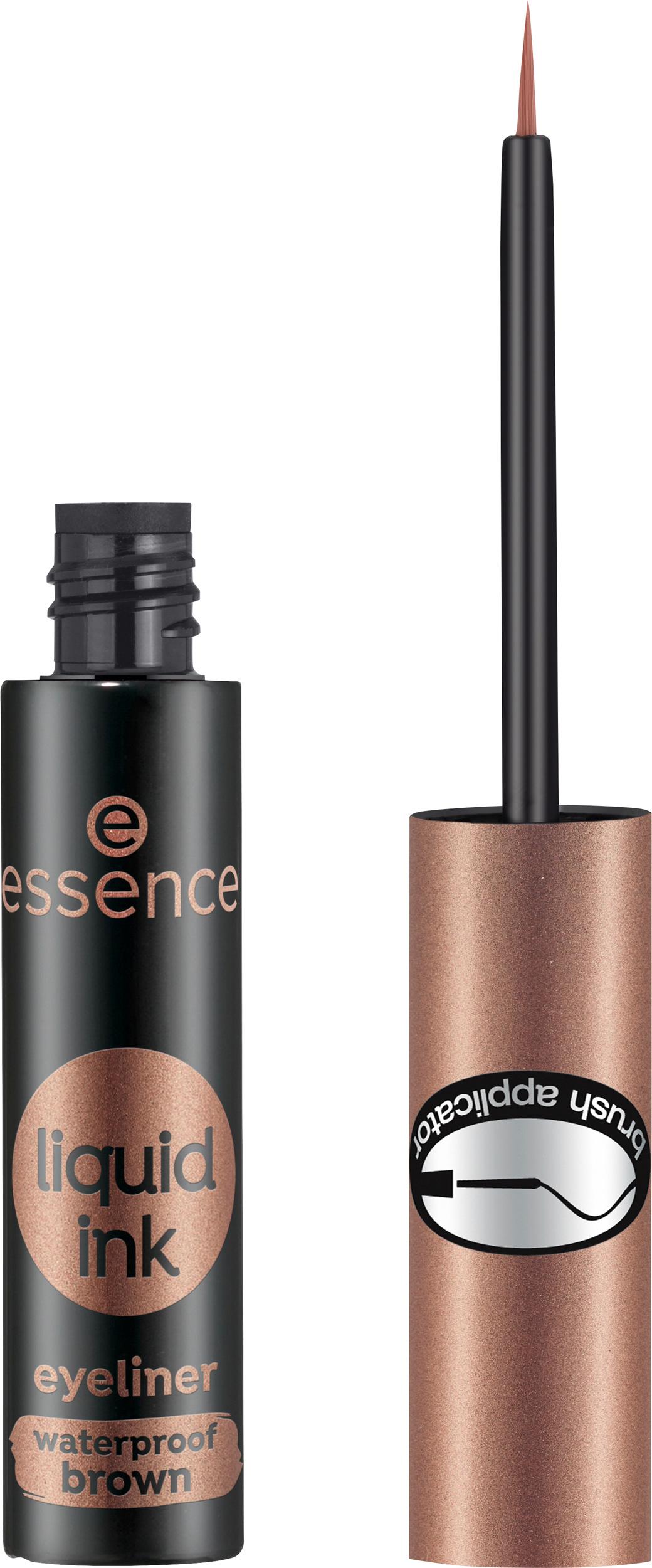 Produktbild essence liquid ink eyeliner waterproof brown 3 von 7