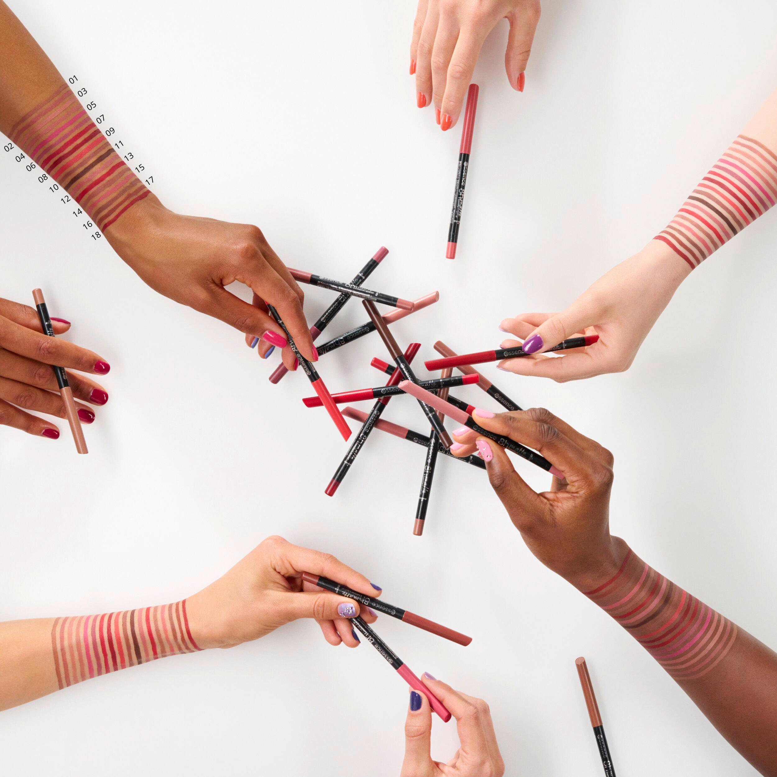 Produktbild essence 8H matte comfort lipliner 4 von 8