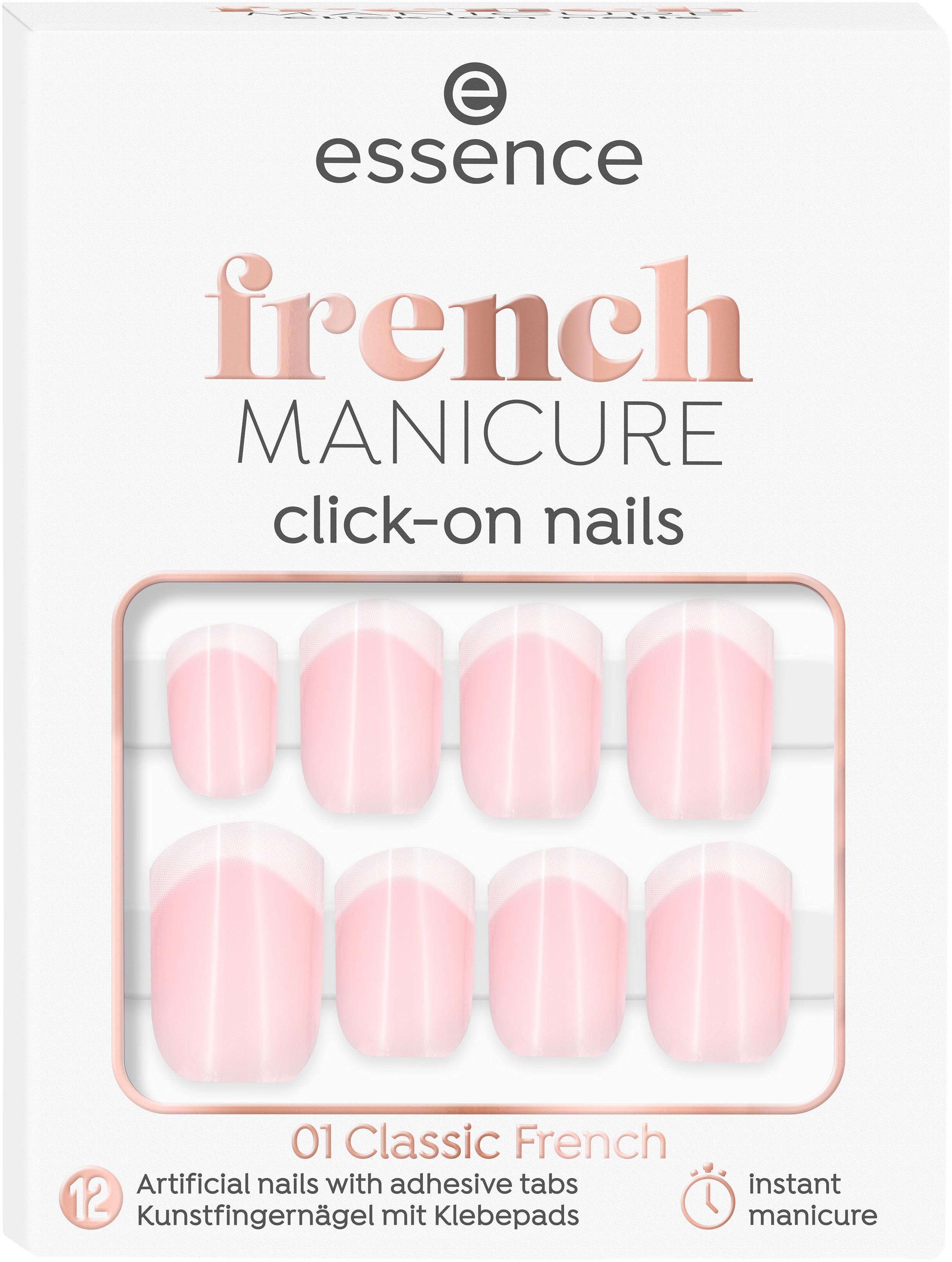 essence french MANICURE click-on nails