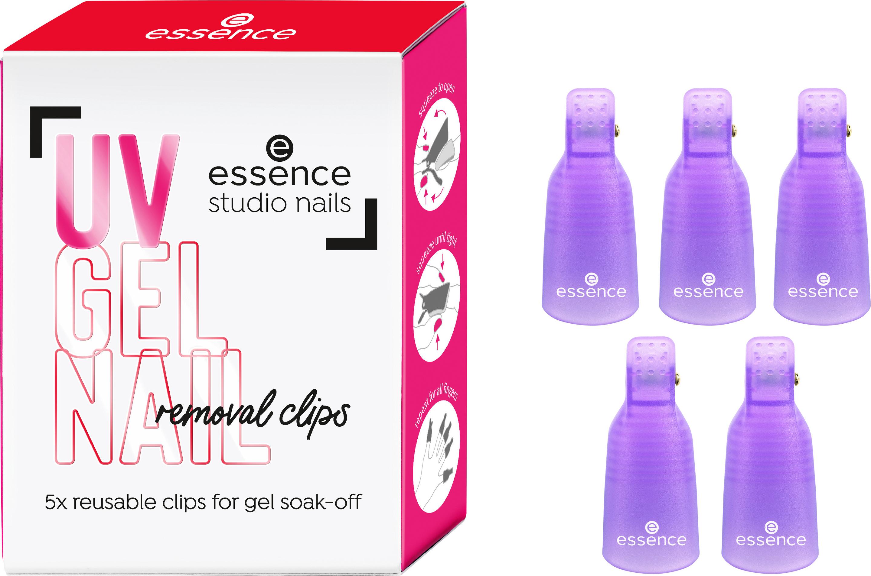Produktbild essence studio nails UV GEL NAIL removal clips 4 von 9