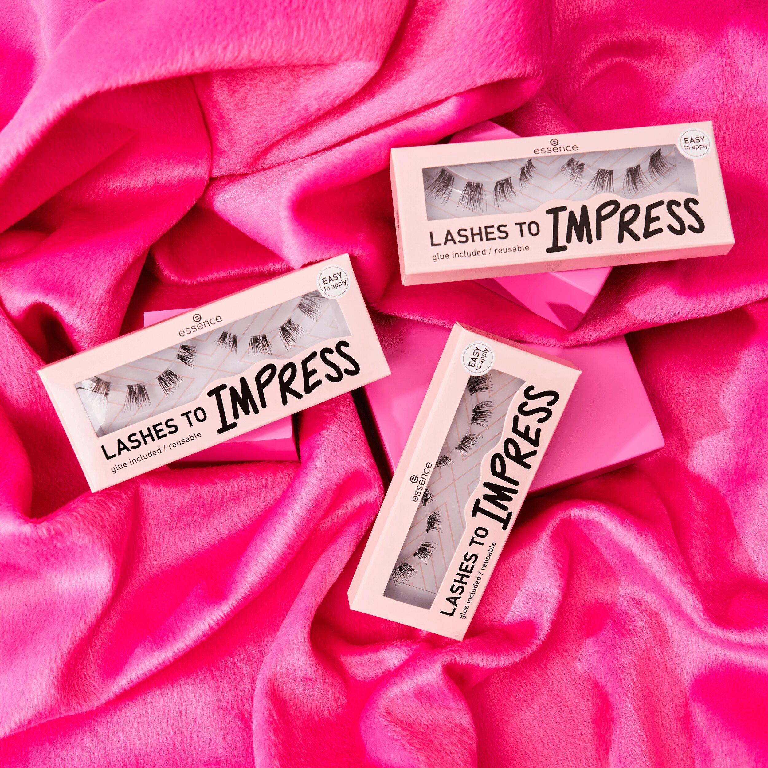Produktbild essence LASHES TO IMPRESS pre-cut lashes 8 von 9