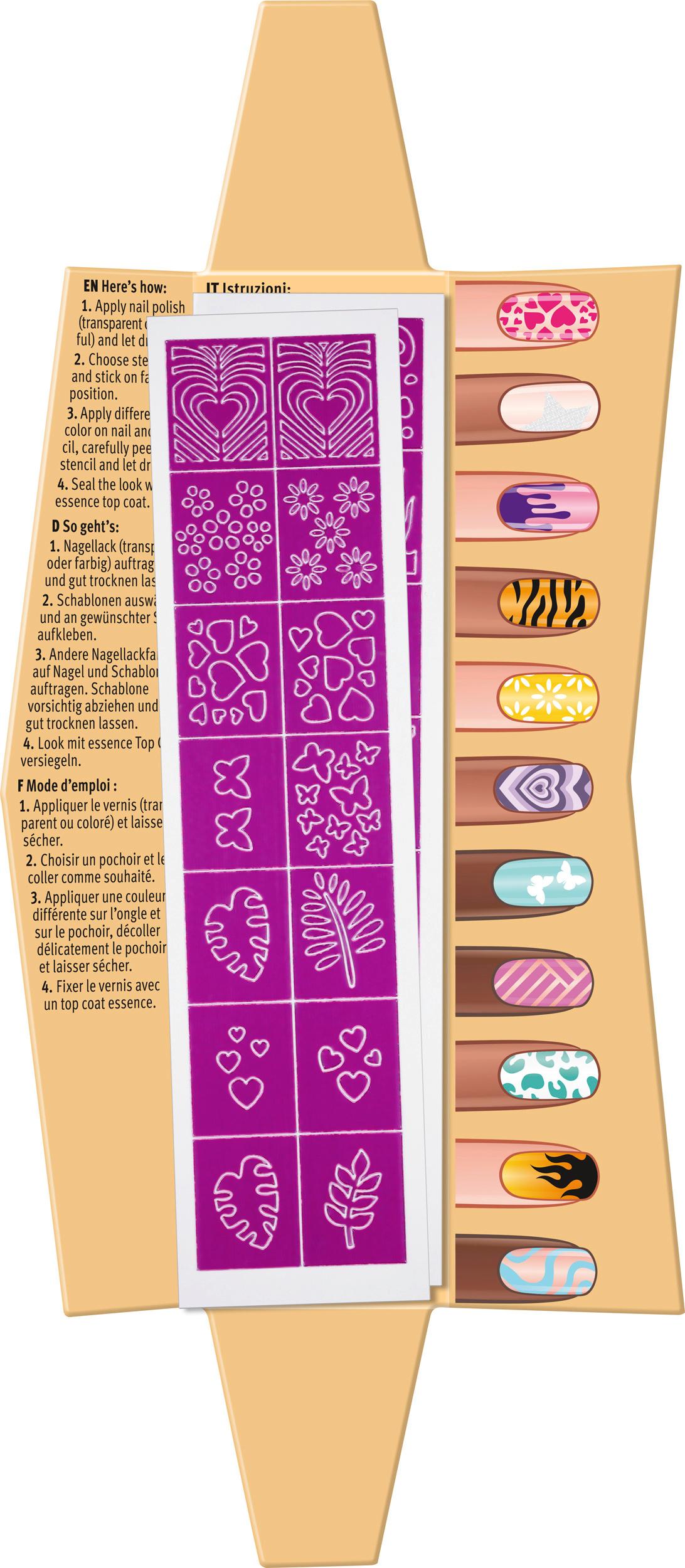 Produktbild essence nail art STENCILS 7 von 7