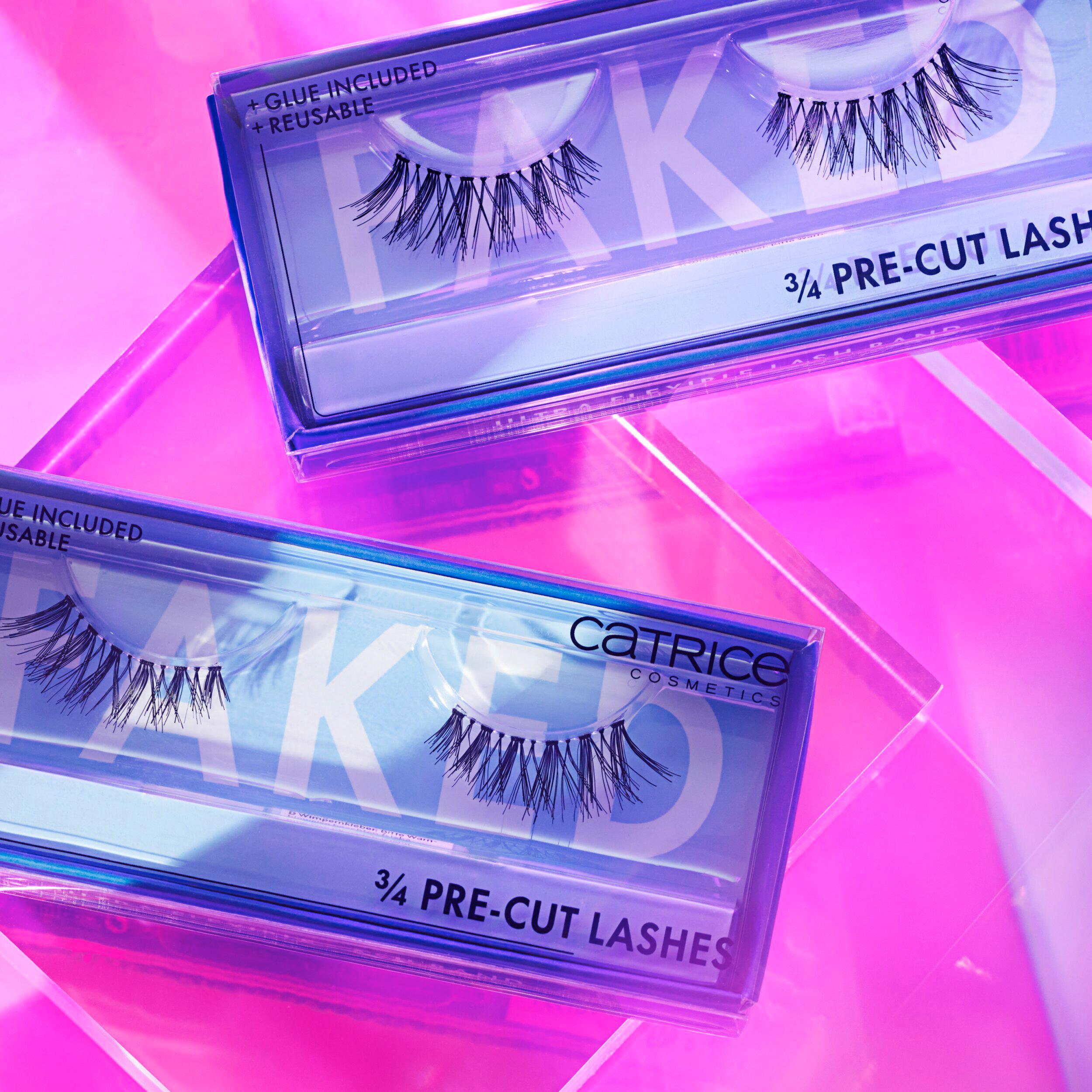 Produktbild Catrice Faked 3/4 Pre-Cut Lashes 1 Paar 8 von 9