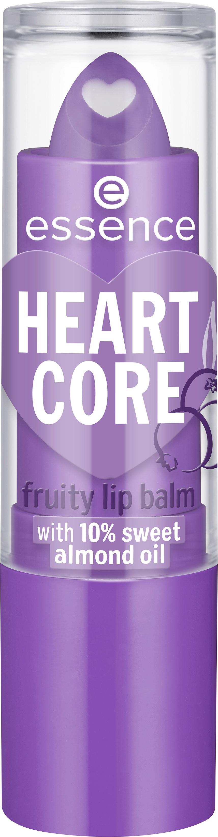 essence HEART CORE fruity lip balm
